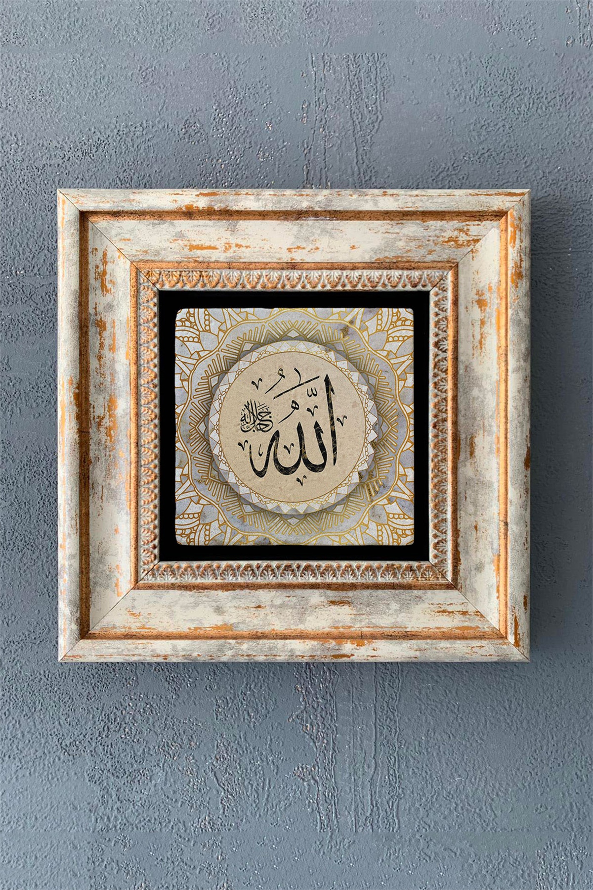 OSCAR STONE DECOR TEKLİ ÇERÇEVELİ DOĞALTAŞ DUVAR DEKORU / CDD1-40-1076 (WALL DECOR)