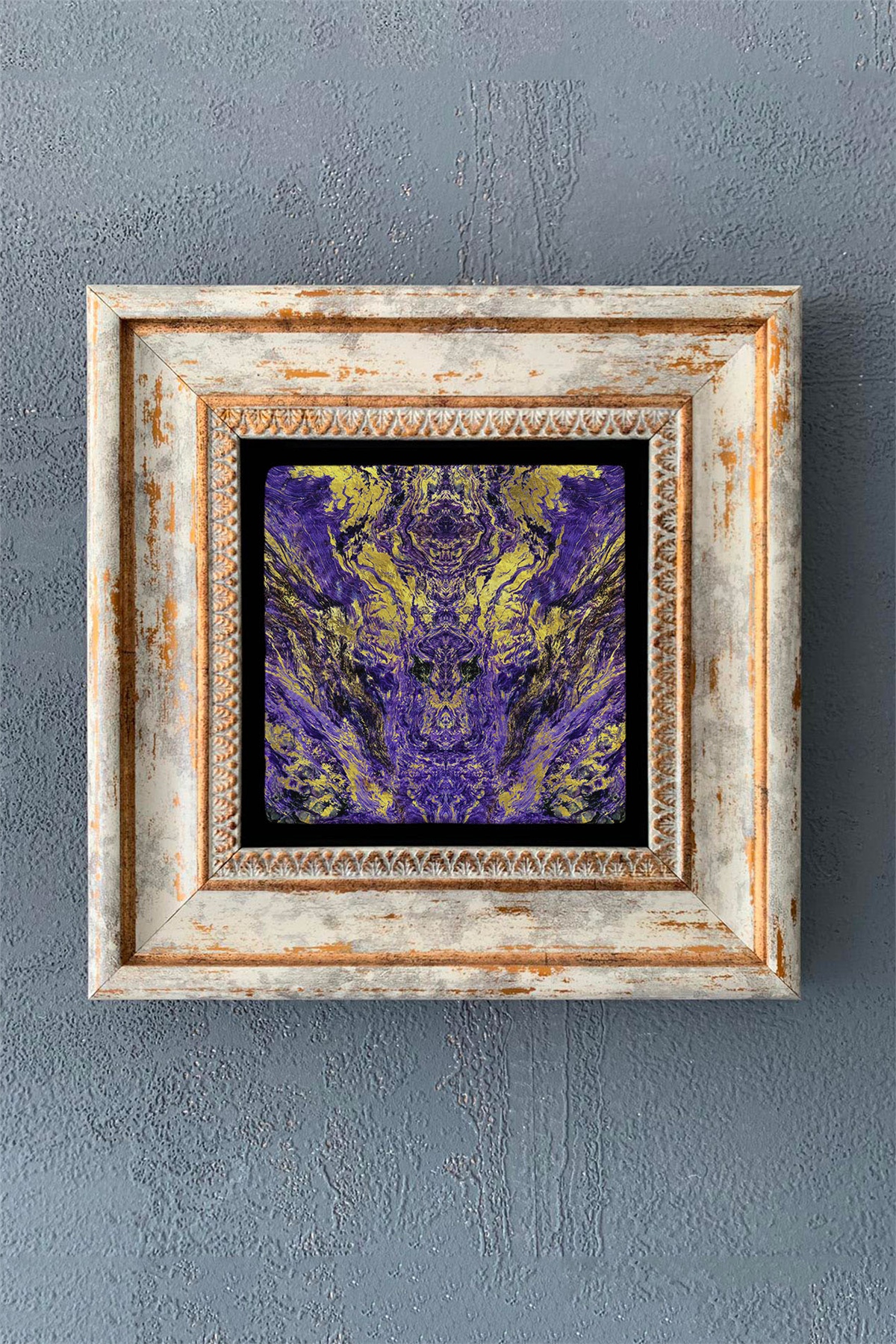 OSCAR STONE DECOR TEKLİ ÇERÇEVELİ DOĞALTAŞ DUVAR DEKORU / CDD1-40-1118 (WALL DECOR)