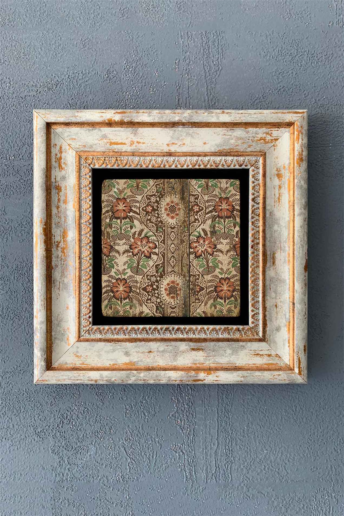 OSCAR STONE DECOR TEKLİ ÇERÇEVELİ DOĞALTAŞ DUVAR DEKORU / CDD1-40-1316 (WALL DECOR)