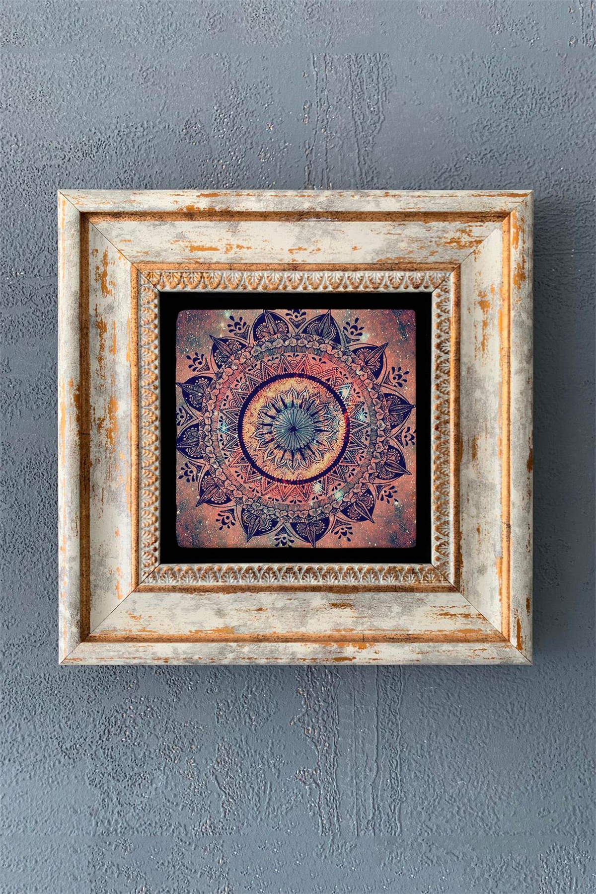 OSCAR STONE DECOR TEKLİ ÇERÇEVELİ DOĞALTAŞ DUVAR DEKORU / CDD1-40-1241 (WALL DECOR)