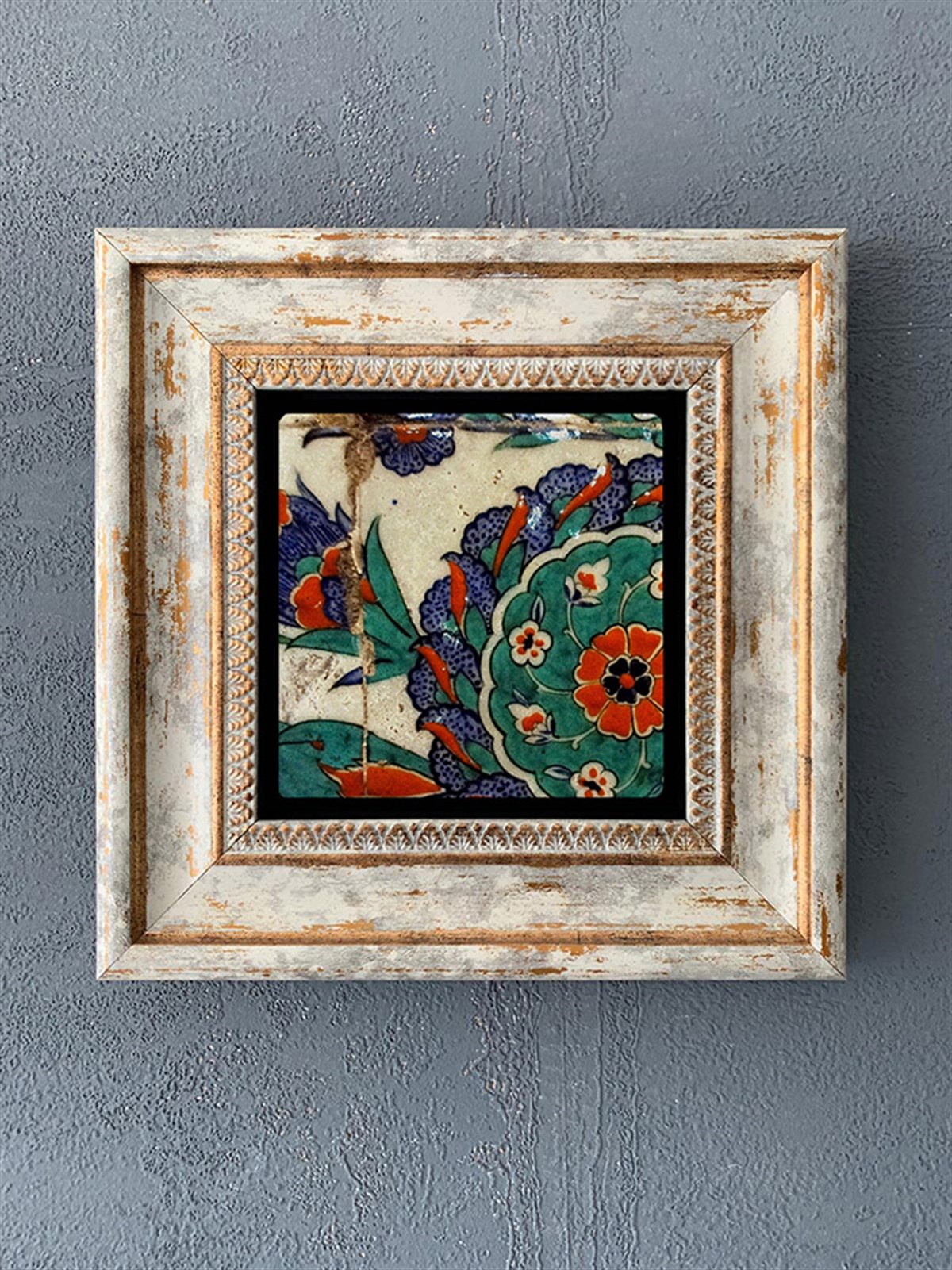 OSCAR STONE DECOR TEKLİ ÇERÇEVELİ DOĞALTAŞ DUVAR DEKORU / CDD1-40-244 (WALL DECOR)