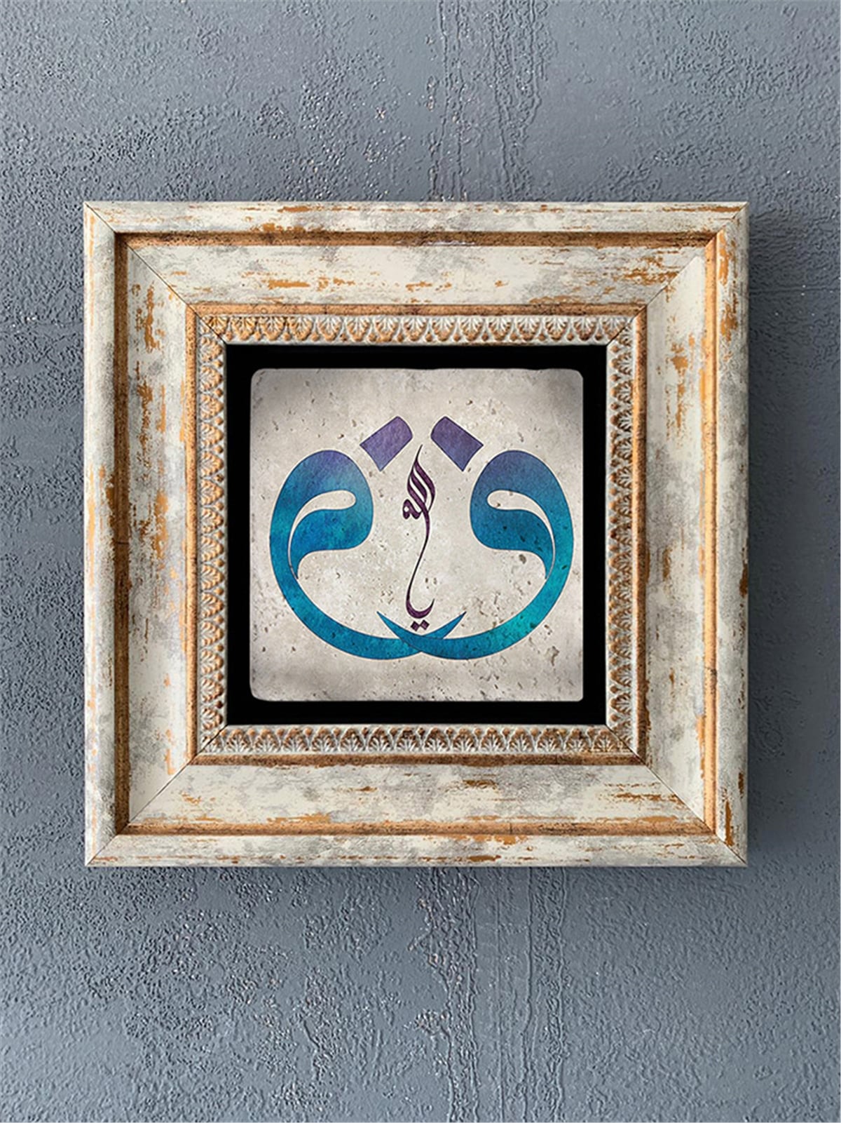 OSCAR STONE DECOR TEKLİ ÇERÇEVELİ DOĞALTAŞ DUVAR DEKORU / CDD1-40-391 (WALL DECOR)