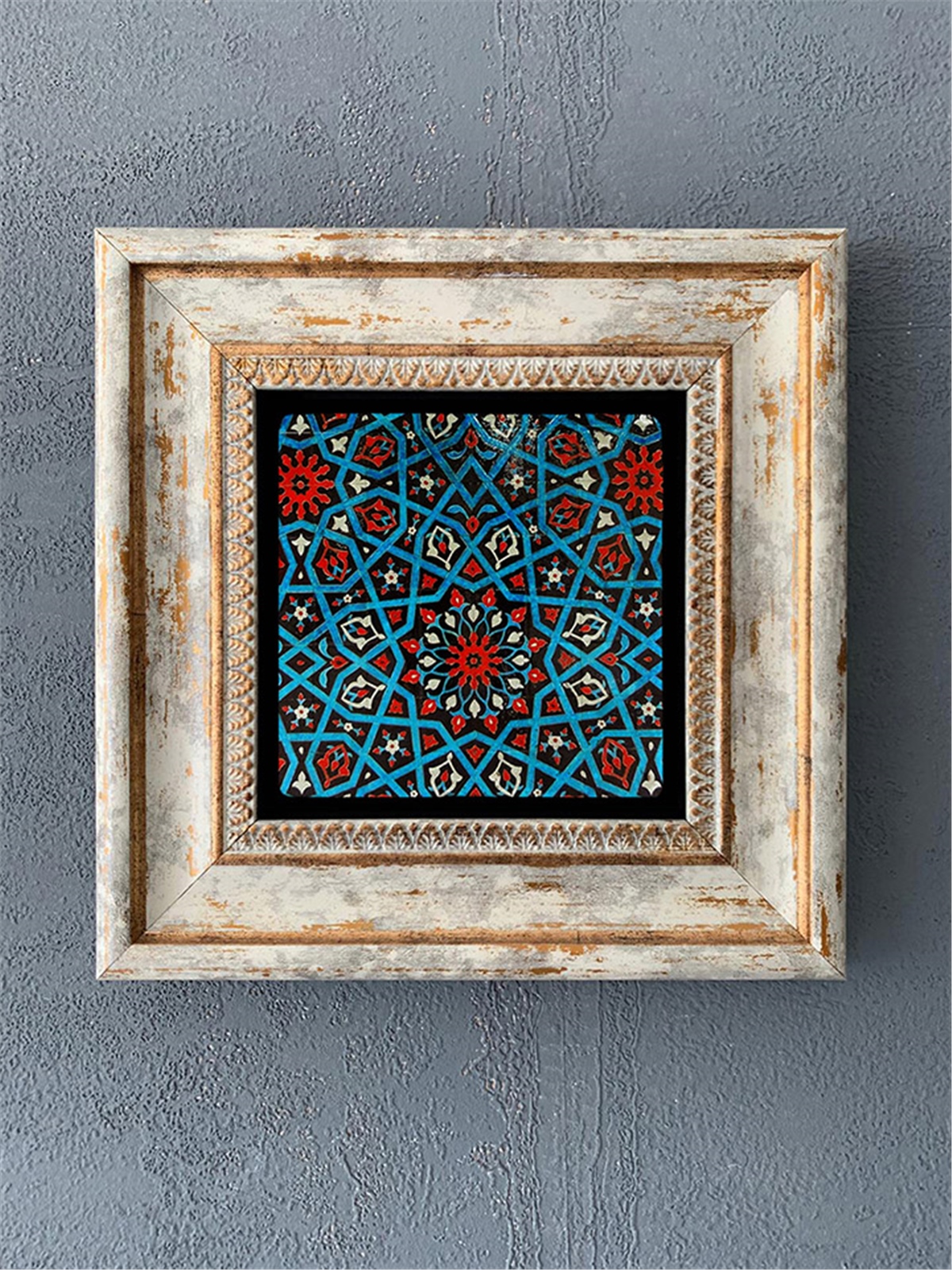 OSCAR STONE DECOR TEKLİ ÇERÇEVELİ DOĞALTAŞ DUVAR DEKORU / CDD1-40-234 (WALL DECOR)
