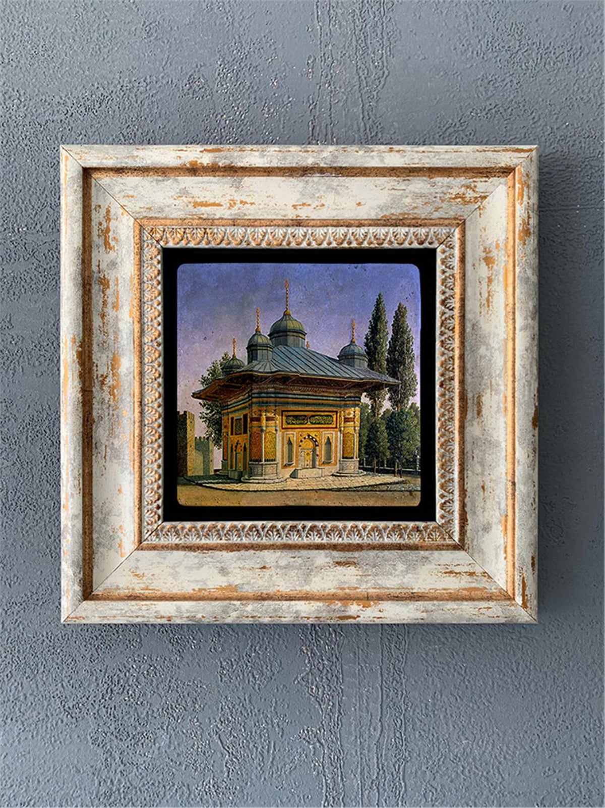 OSCAR STONE DECOR TEKLİ ÇERÇEVELİ DOĞALTAŞ DUVAR DEKORU / CDD1-40-014 (WALL DECOR)