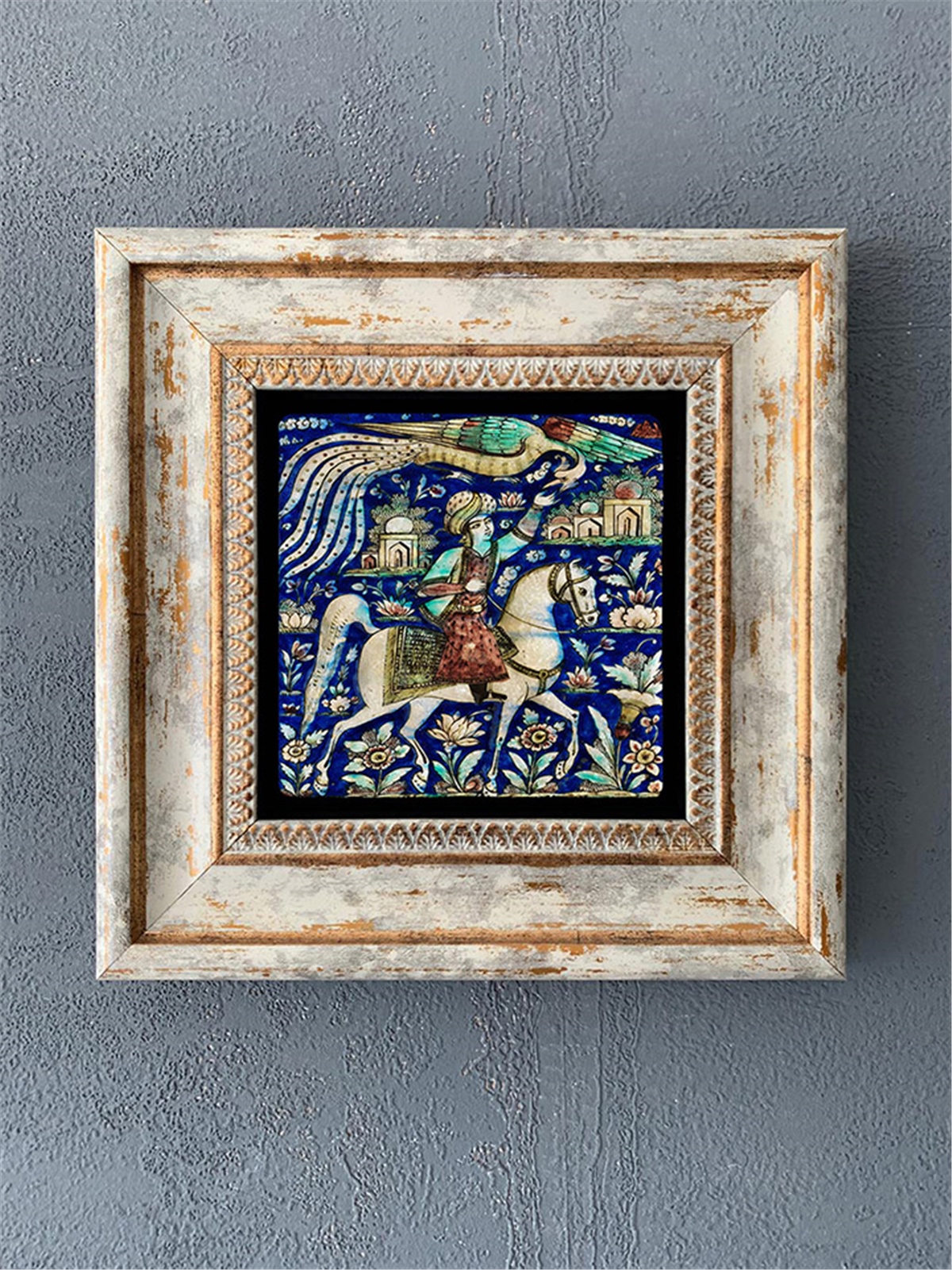 OSCAR STONE DECOR TEKLİ ÇERÇEVELİ DOĞALTAŞ DUVAR DEKORU / CDD1-40-290 (WALL DECOR)