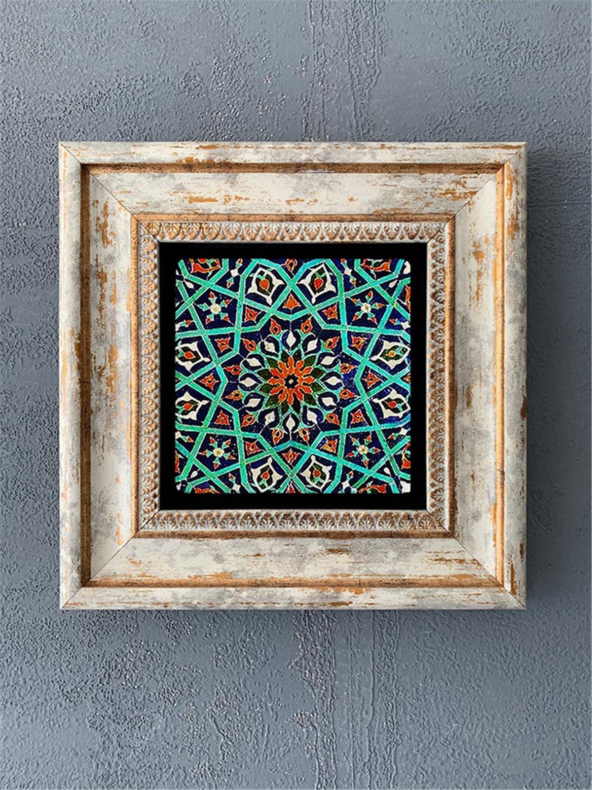 OSCAR STONE DECOR TEKLİ ÇERÇEVELİ DOĞALTAŞ DUVAR DEKORU / CDD1-40-455 (WALL DECOR)