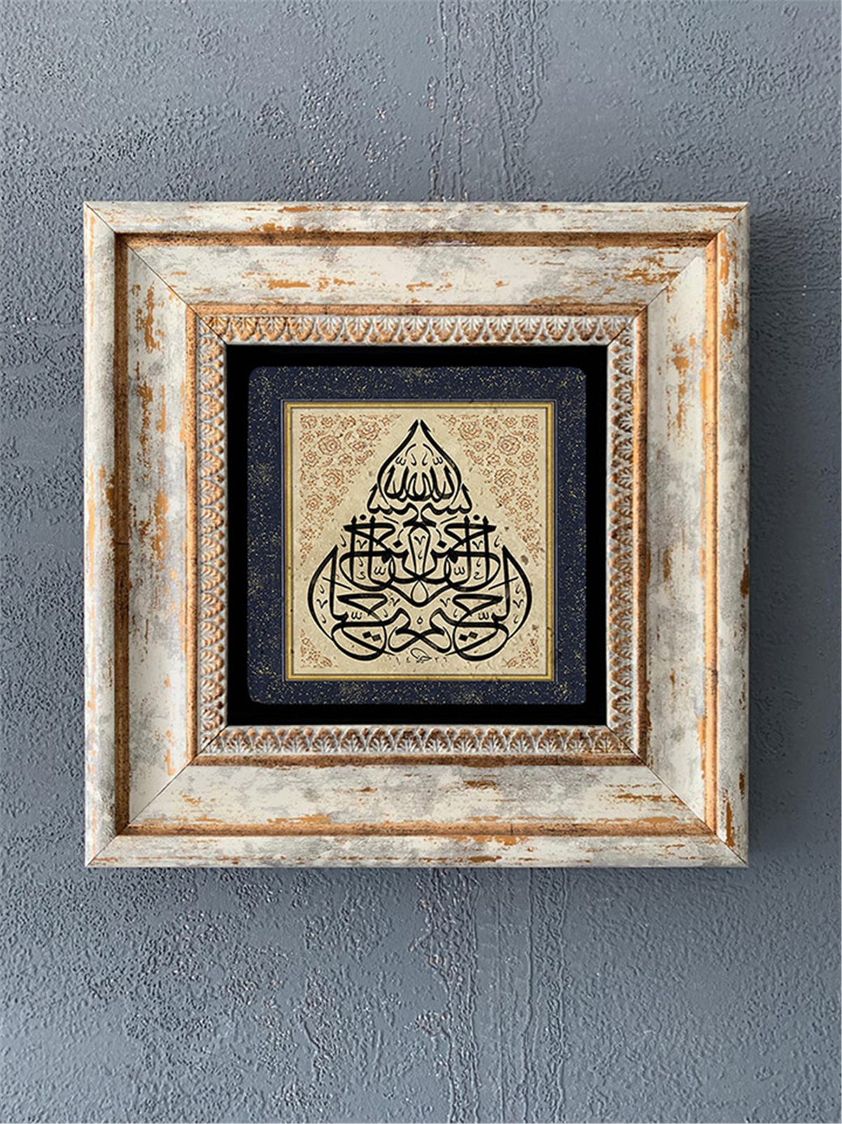 OSCAR STONE DECOR TEKLİ ÇERÇEVELİ DOĞALTAŞ DUVAR DEKORU / CDD1-40-311 (WALL DECOR)