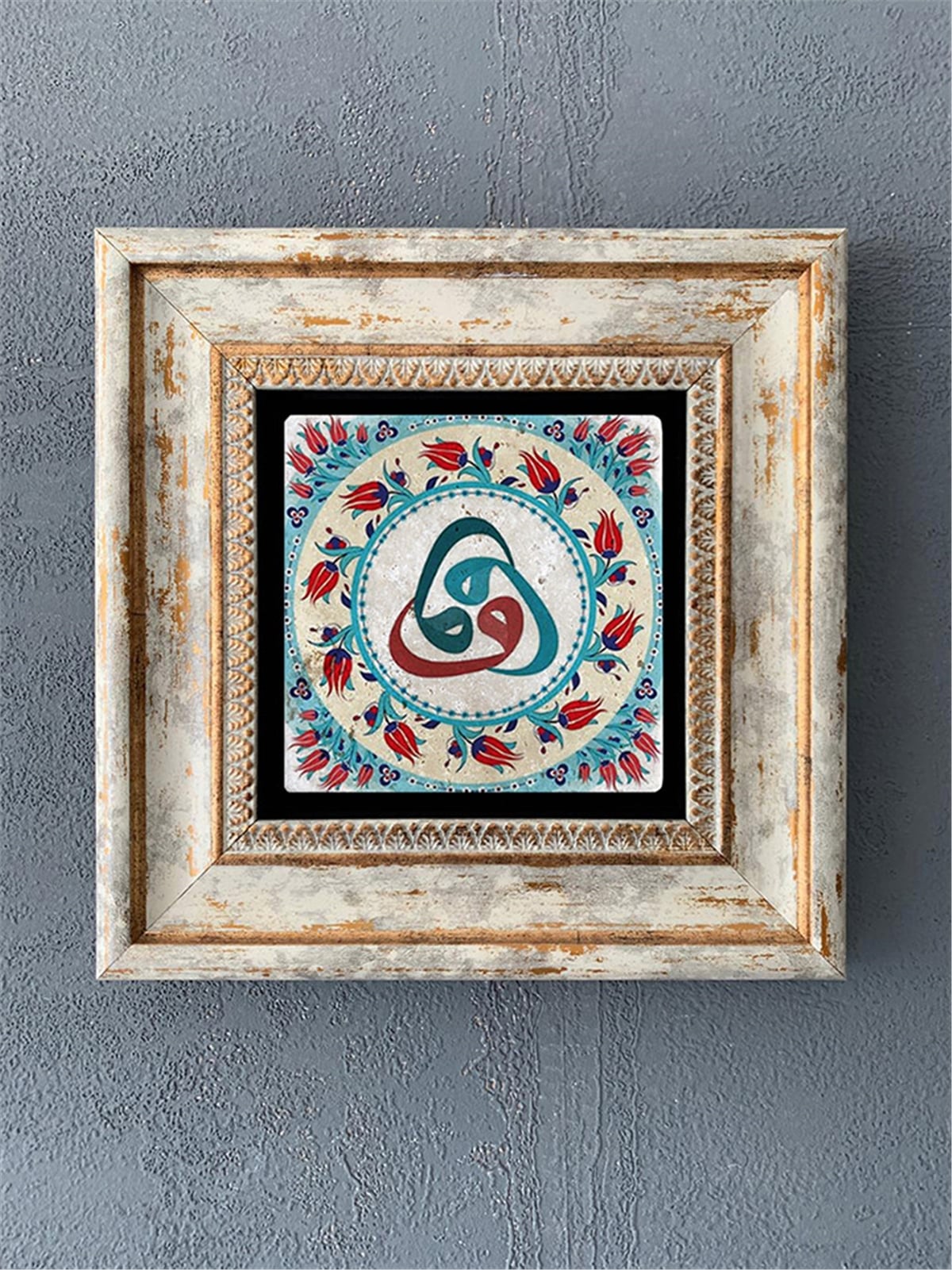 OSCAR STONE DECOR TEKLİ ÇERÇEVELİ DOĞALTAŞ DUVAR DEKORU / CDD1-40-378 (WALL DECOR)