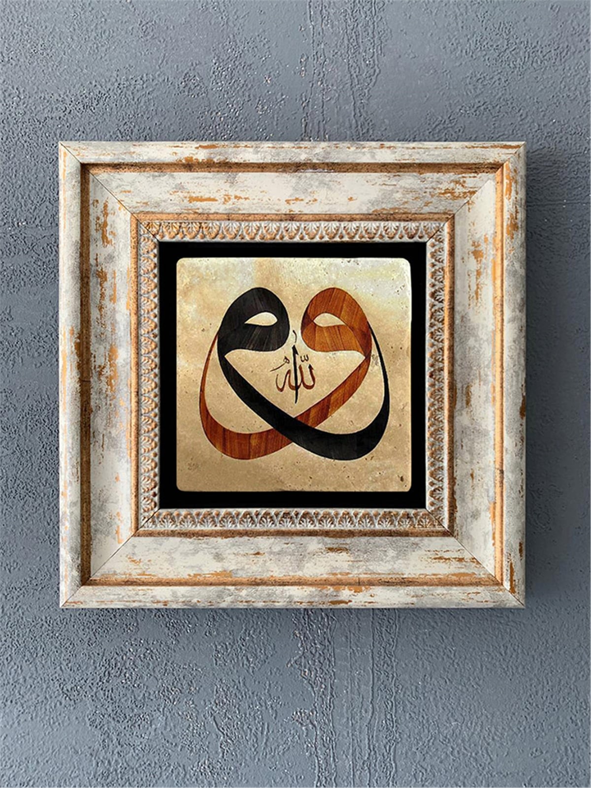 OSCAR STONE DECOR TEKLİ ÇERÇEVELİ DOĞALTAŞ DUVAR DEKORU / CDD1-40-376 (WALL DECOR)