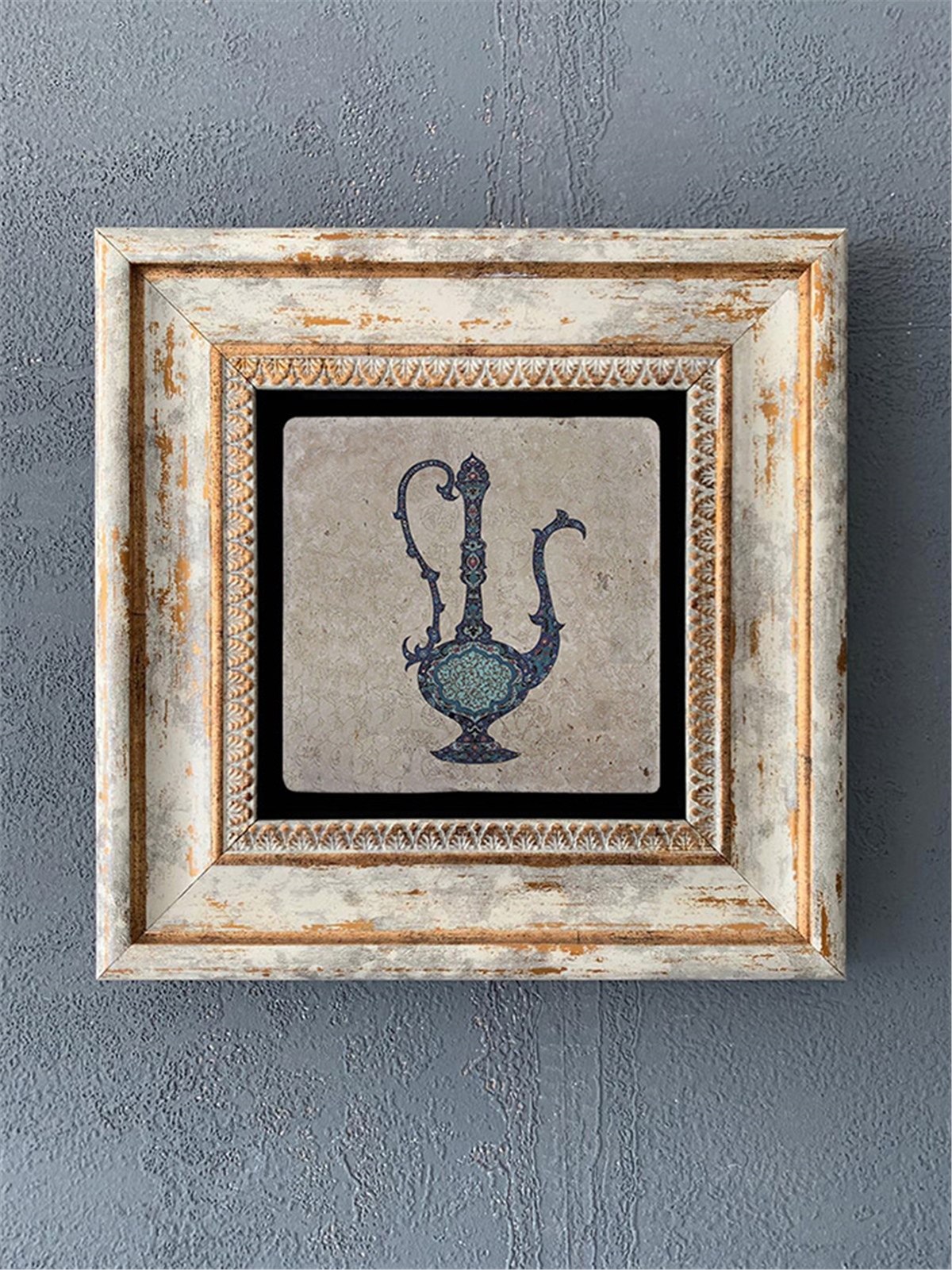 OSCAR STONE DECOR TEKLİ ÇERÇEVELİ DOĞALTAŞ DUVAR DEKORU / CDD1-40-137 (WALL DECOR)