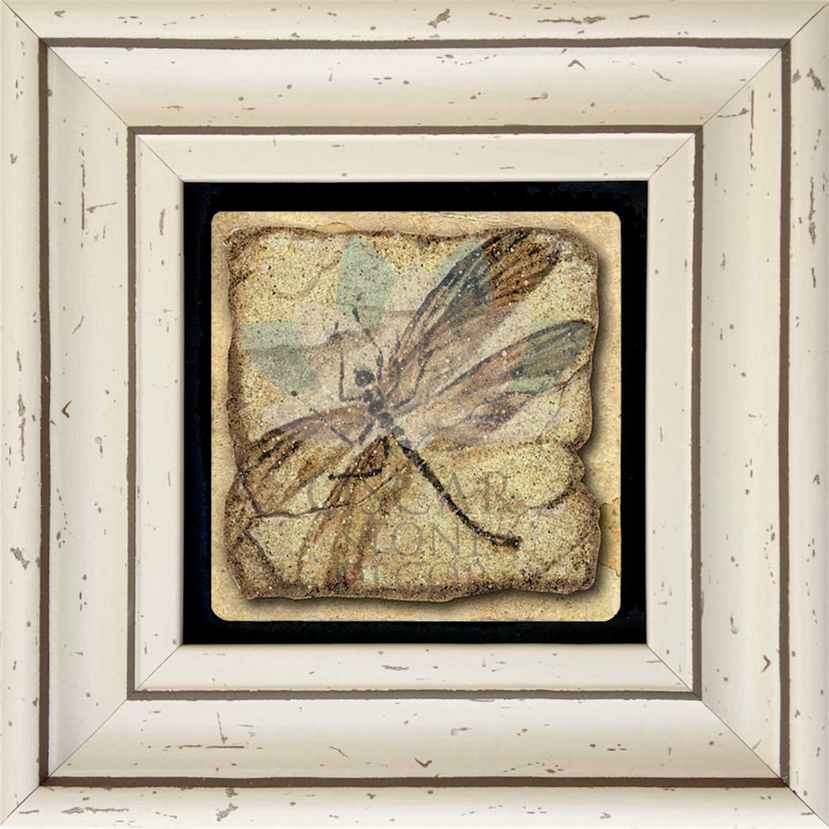 OSCAR STONE DECOR TEKLİ ÇERÇEVELİ DOĞALTAŞ DUVAR DEKORU / CDD-30-087 (WALL DECOR)