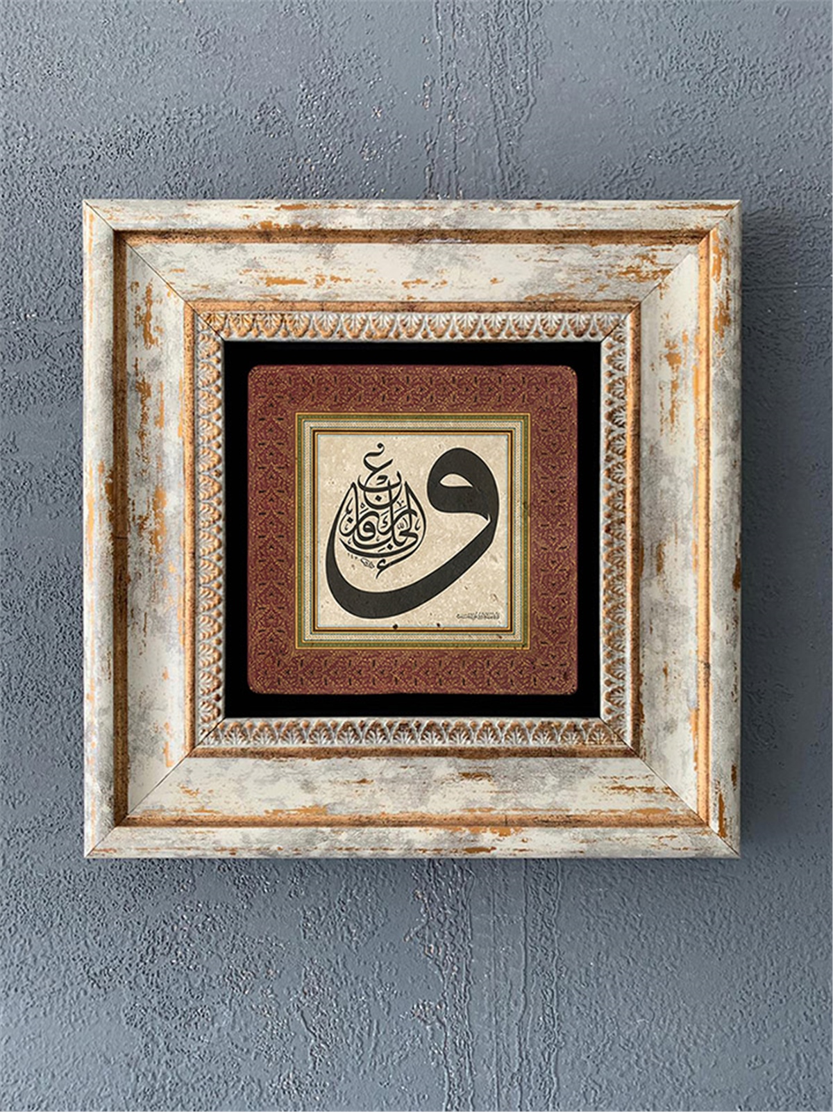 OSCAR STONE DECOR TEKLİ ÇERÇEVELİ DOĞALTAŞ DUVAR DEKORU / CDD1-40-377 (WALL DECOR)