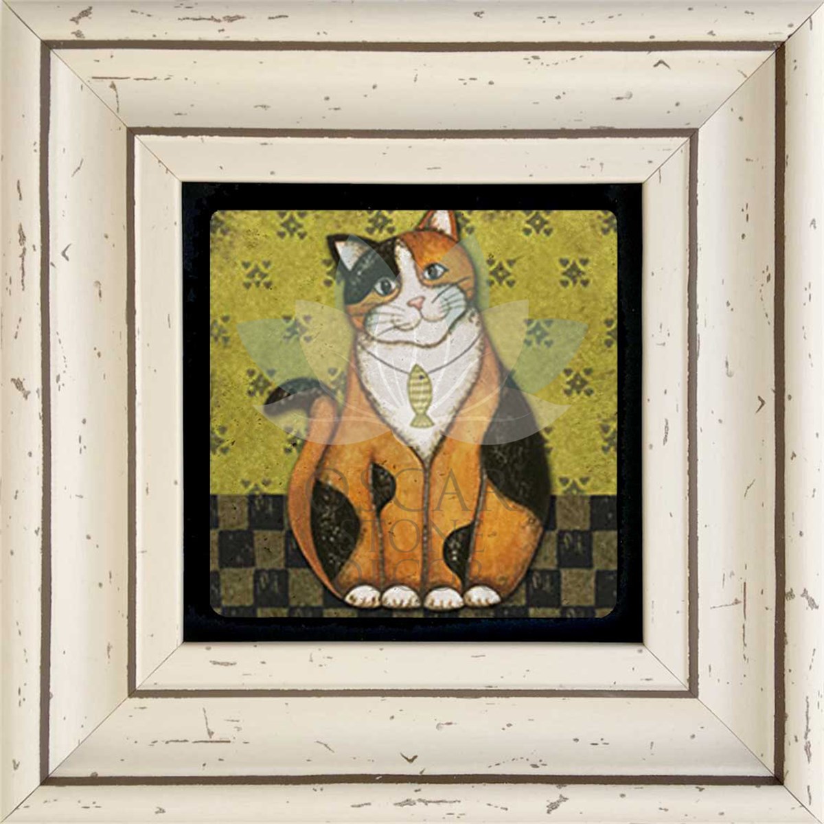 OSCAR STONE DECOR TEKLİ ÇERÇEVELİ DOĞALTAŞ DUVAR DEKORU / CDD-30-057 (WALL DECOR)