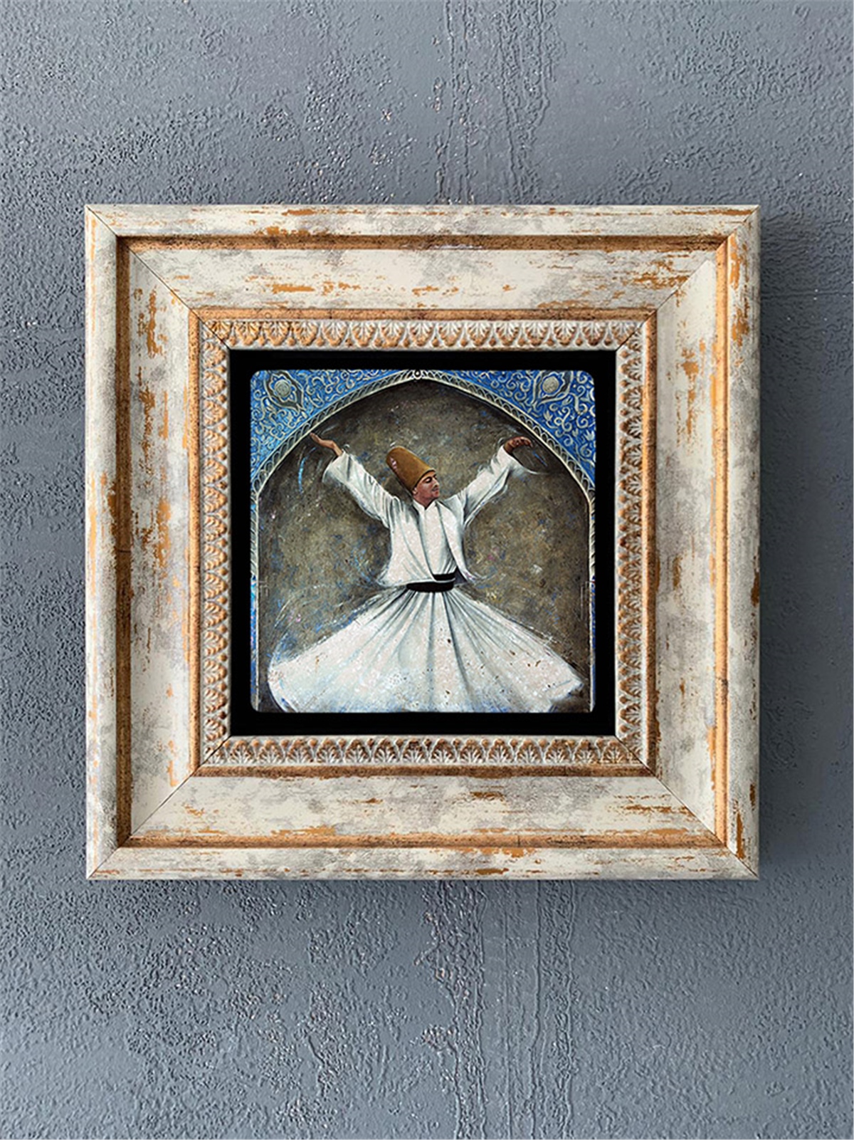 OSCAR STONE DECOR TEKLİ ÇERÇEVELİ DOĞALTAŞ DUVAR DEKORU / CDD1-40-052 (WALL DECOR)
