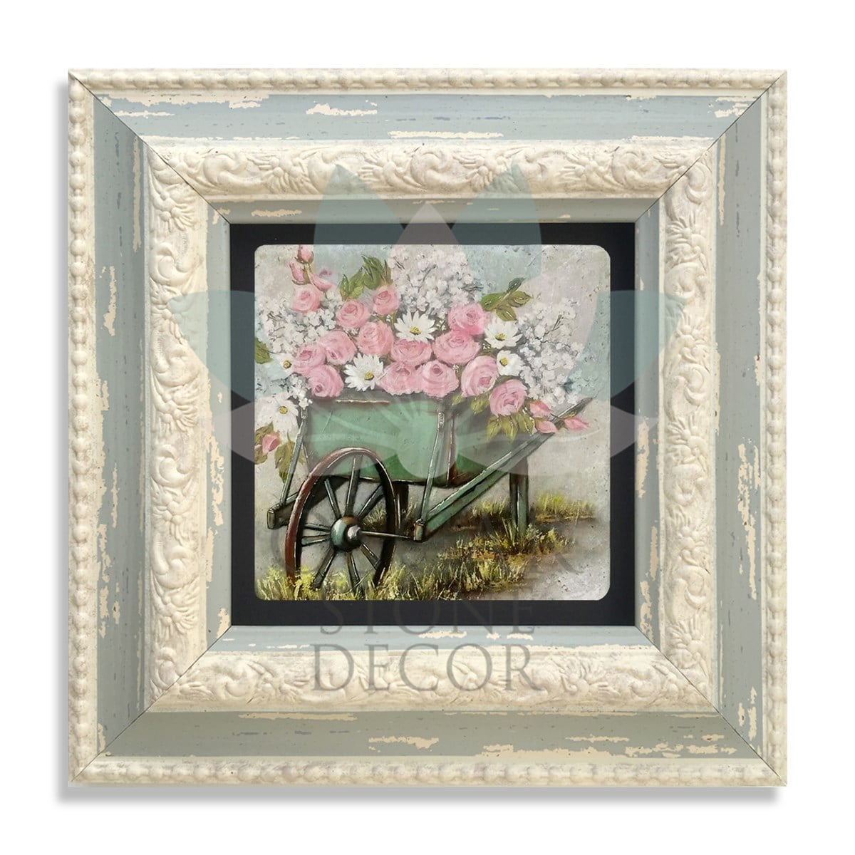 OSCAR STONE DECOR TEKLİ ÇERÇEVELİ DOĞALTAŞ DUVAR DEKORU / CDD-10-001 (WALL DECOR)