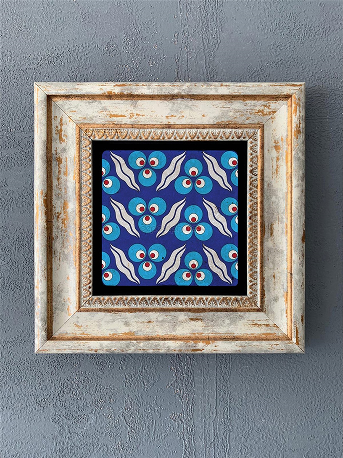OSCAR STONE DECOR TEKLİ ÇERÇEVELİ DOĞALTAŞ DUVAR DEKORU / CDD1-40-207 (WALL DECOR)