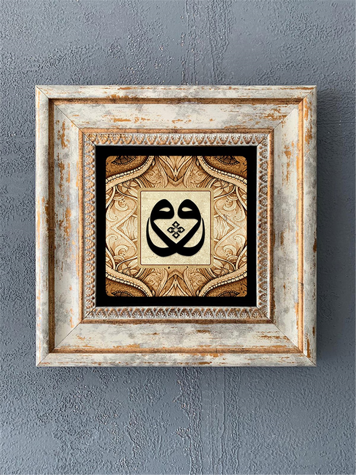 OSCAR STONE DECOR TEKLİ ÇERÇEVELİ DOĞALTAŞ DUVAR DEKORU / CDD1-40-397 (WALL DECOR)