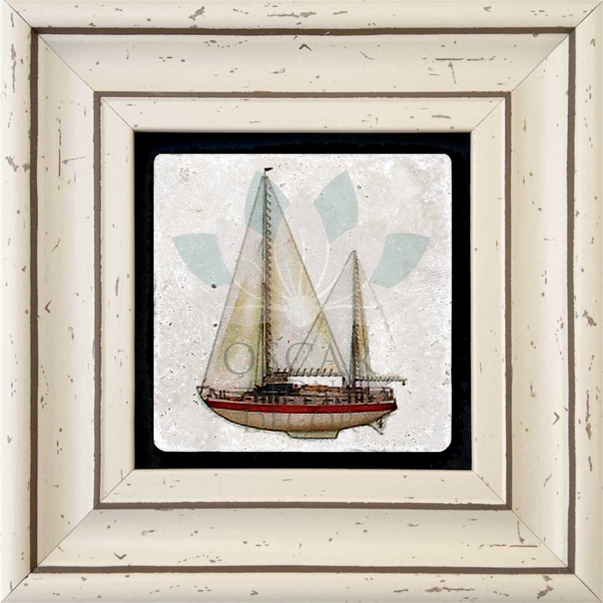 OSCAR STONE DECOR TEKLİ ÇERÇEVELİ DOĞALTAŞ DUVAR DEKORU / CDD-30-116 (WALL DECOR)