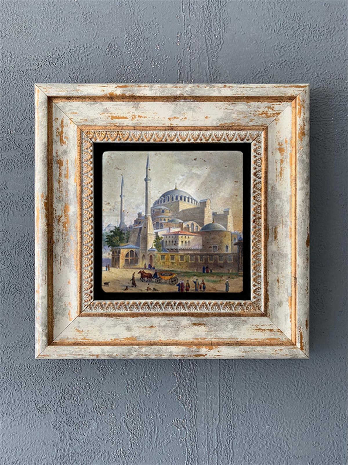 OSCAR STONE DECOR TEKLİ ÇERÇEVELİ DOĞALTAŞ DUVAR DEKORU / CDD1-40-012 (WALL DECOR)
