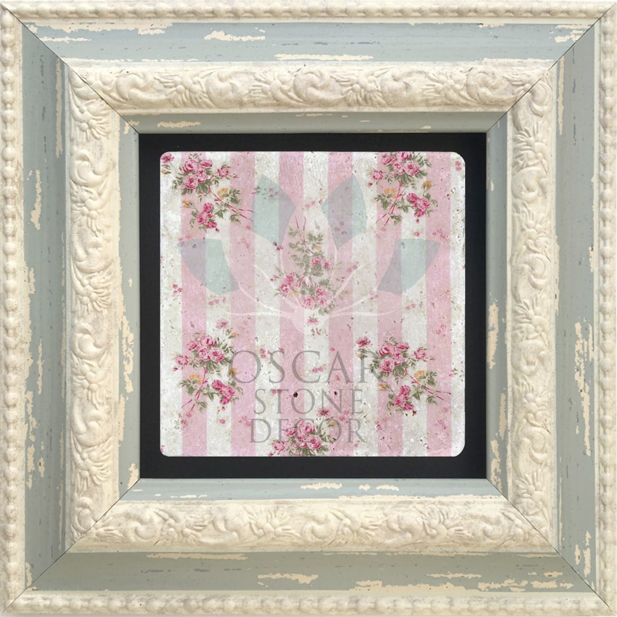 OSCAR STONE DECOR TEKLİ ÇERÇEVELİ DOĞALTAŞ DUVAR DEKORU / CDD-10-034 (WALL DECOR)