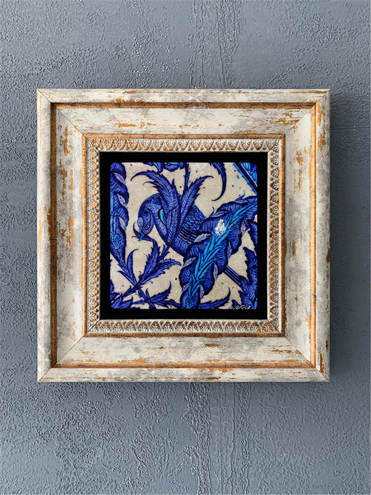 OSCAR STONE DECOR TEKLİ ÇERÇEVELİ DOĞALTAŞ DUVAR DEKORU / CDD1-40-243 (WALL DECOR)