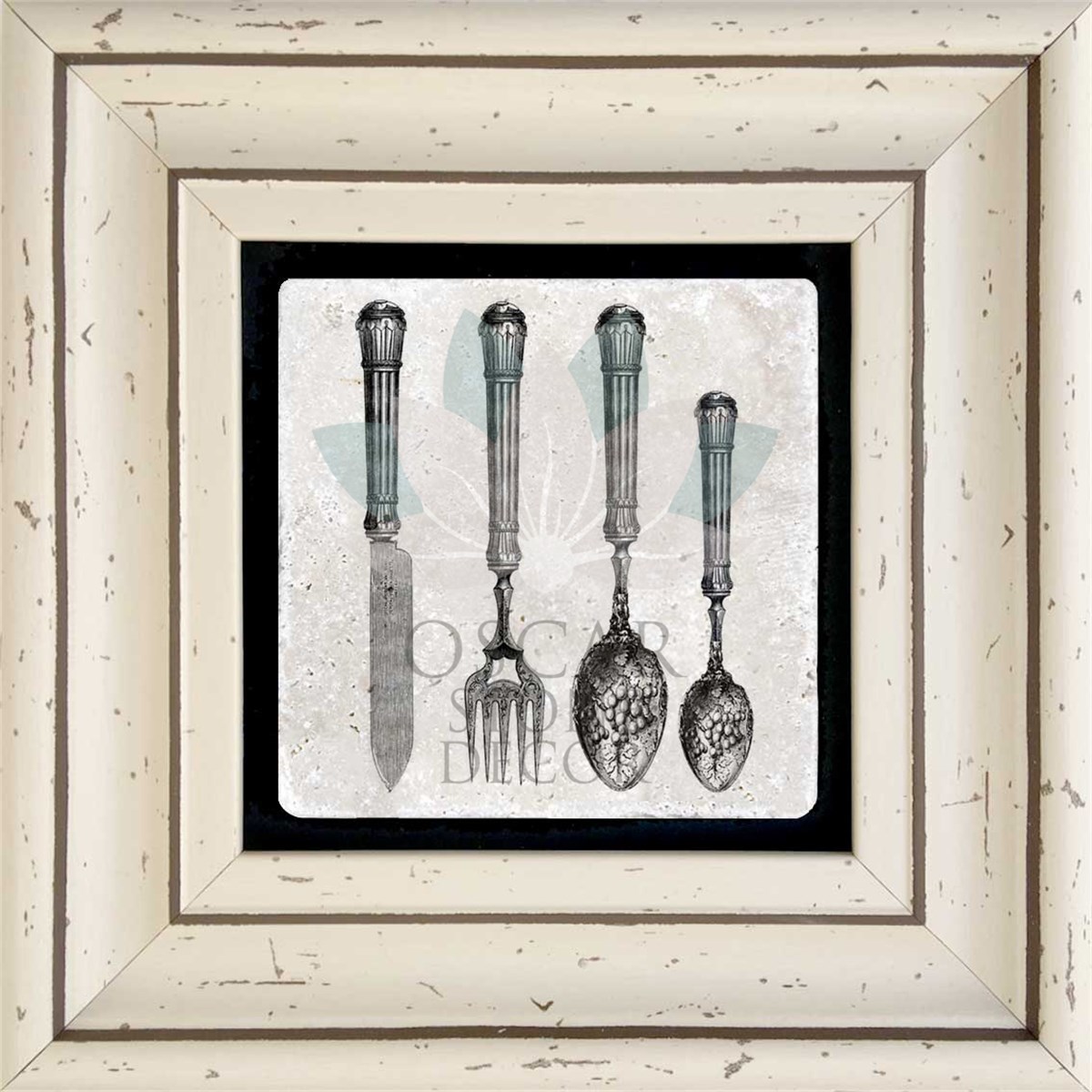OSCAR STONE DECOR TEKLİ ÇERÇEVELİ DOĞALTAŞ DUVAR DEKORU / CDD-30-026 (WALL DECOR)
