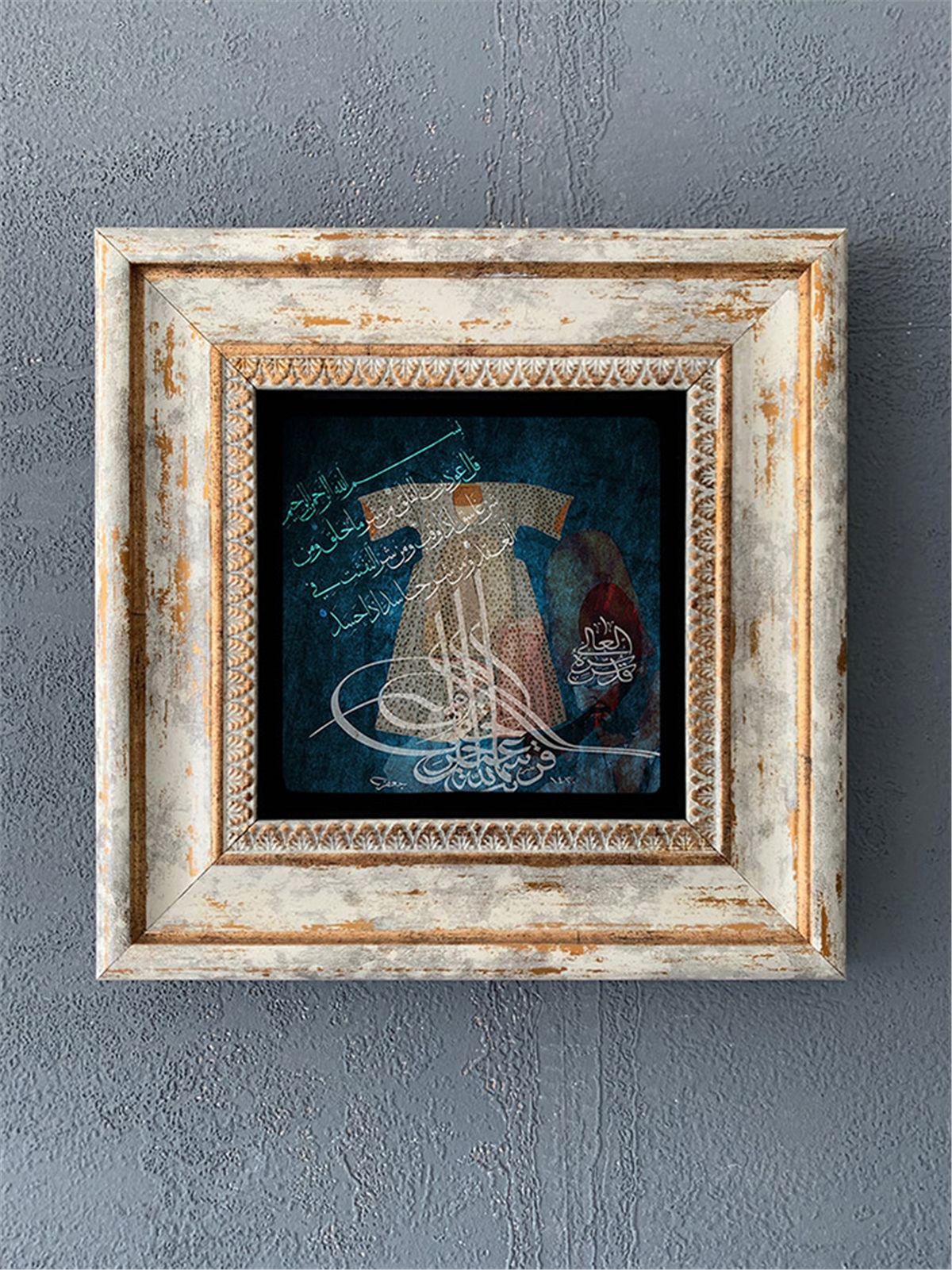 OSCAR STONE DECOR TEKLİ ÇERÇEVELİ DOĞALTAŞ DUVAR DEKORU / CDD1-40-145 (WALL DECOR)