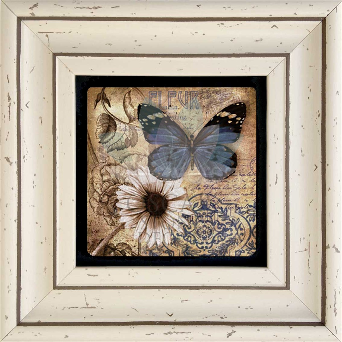 OSCAR STONE DECOR TEKLİ ÇERÇEVELİ DOĞALTAŞ DUVAR DEKORU / CDD-30-009 (WALL DECOR)