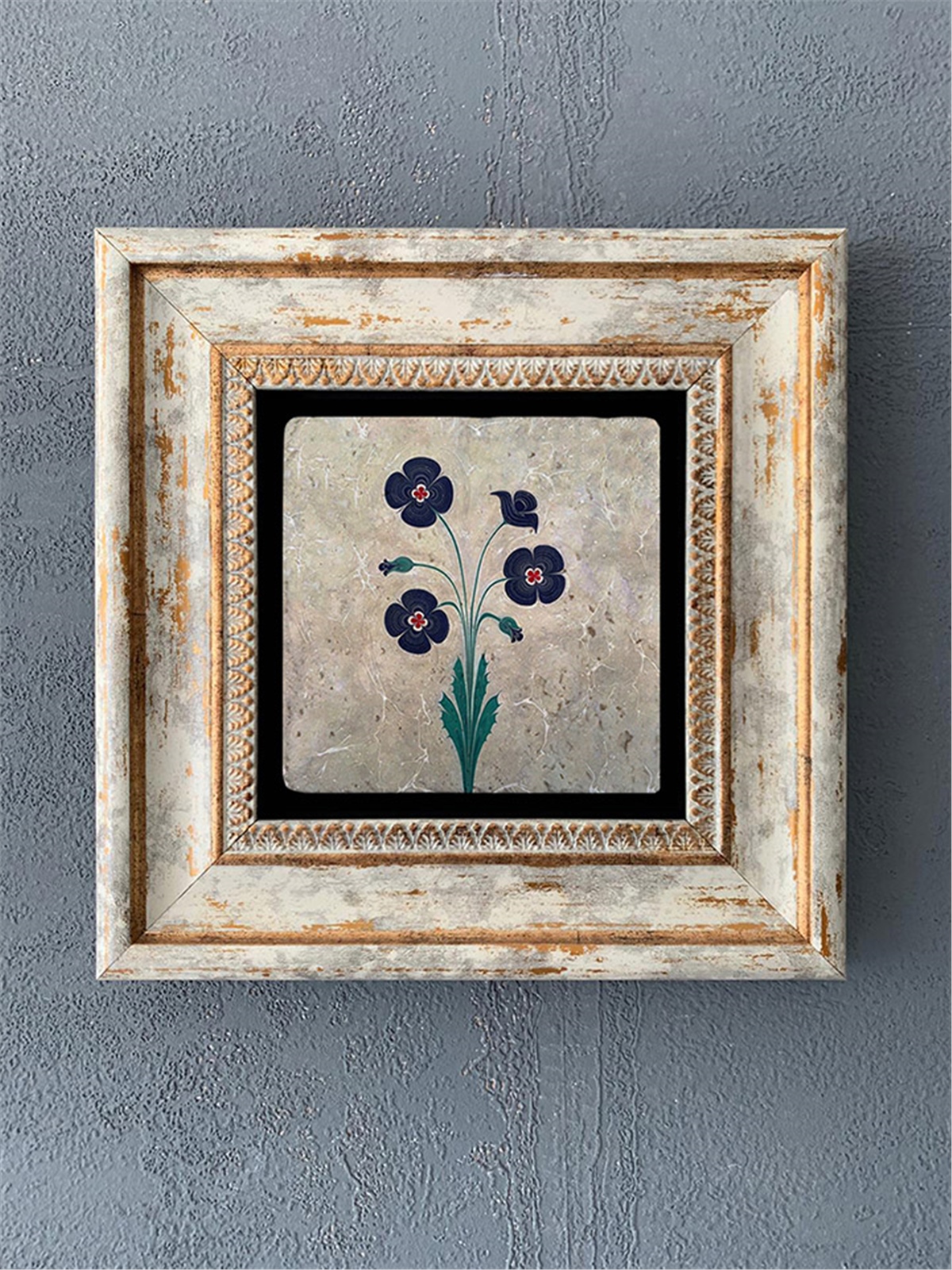 OSCAR STONE DECOR TEKLİ ÇERÇEVELİ DOĞALTAŞ DUVAR DEKORU / CDD1-40-481 (WALL DECOR)
