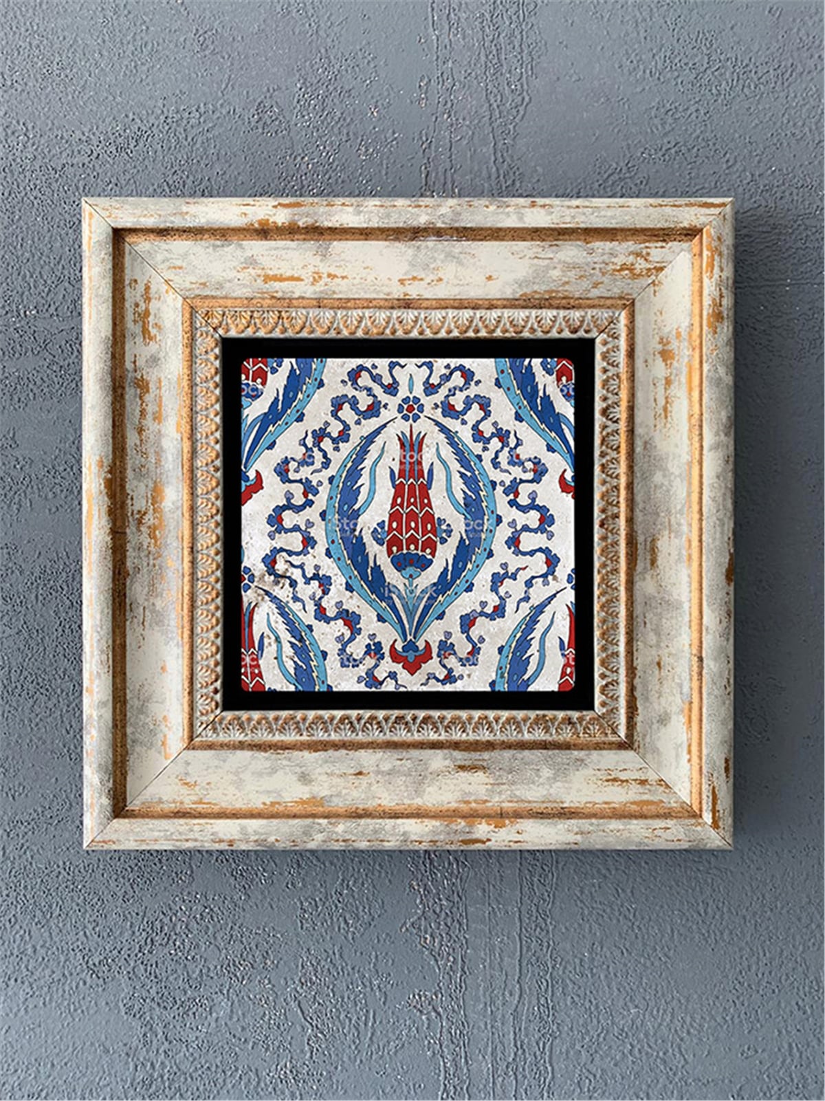 OSCAR STONE DECOR TEKLİ ÇERÇEVELİ DOĞALTAŞ DUVAR DEKORU / CDD1-40-204 (WALL DECOR)