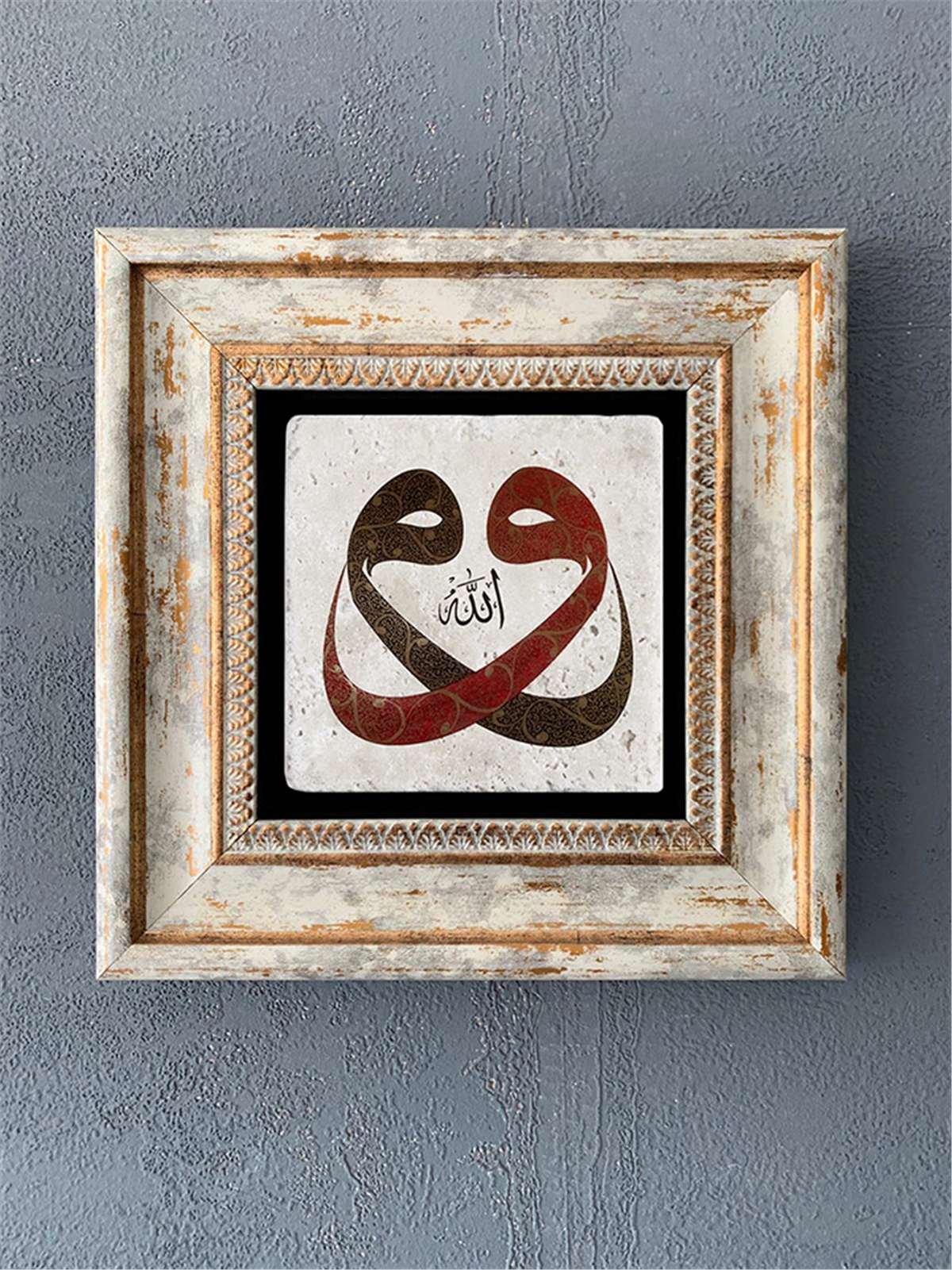 OSCAR STONE DECOR TEKLİ ÇERÇEVELİ DOĞALTAŞ DUVAR DEKORU / CDD1-40-351 (WALL DECOR)