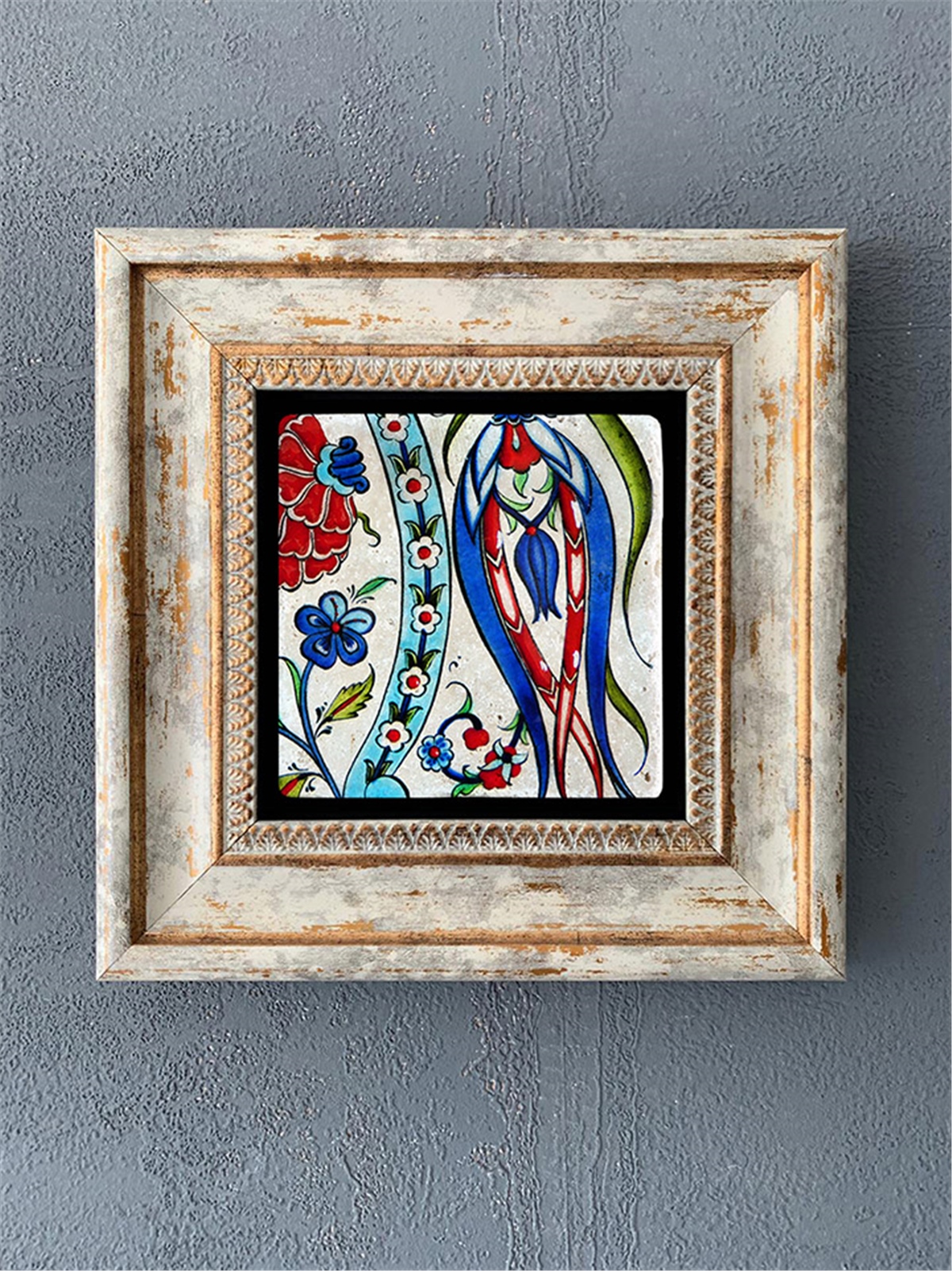OSCAR STONE DECOR TEKLİ ÇERÇEVELİ DOĞALTAŞ DUVAR DEKORU / CDD1-40-258 (WALL DECOR)