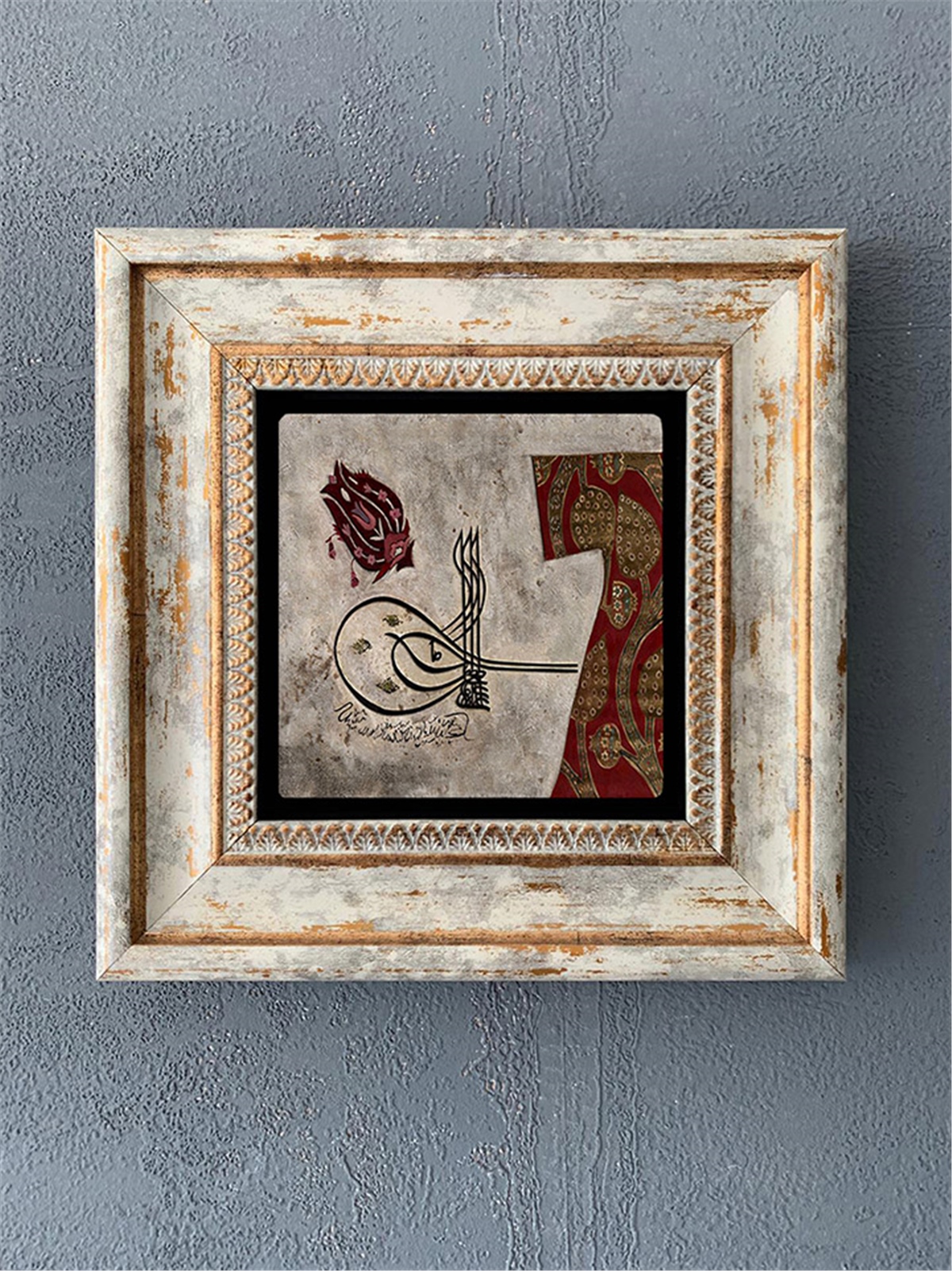 OSCAR STONE DECOR TEKLİ ÇERÇEVELİ DOĞALTAŞ DUVAR DEKORU / CDD1-40-126 (WALL DECOR)