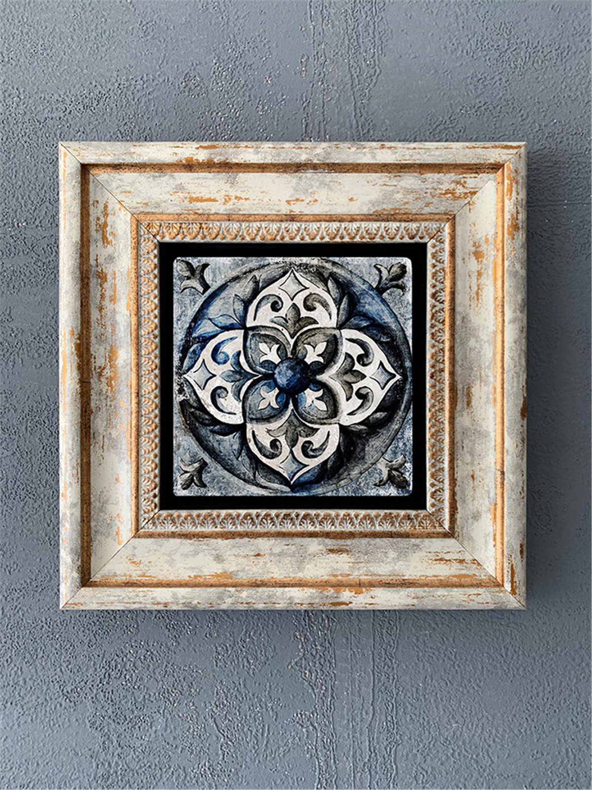 OSCAR STONE DECOR TEKLİ ÇERÇEVELİ DOĞALTAŞ DUVAR DEKORU / CDD1-40-224 (WALL DECOR)