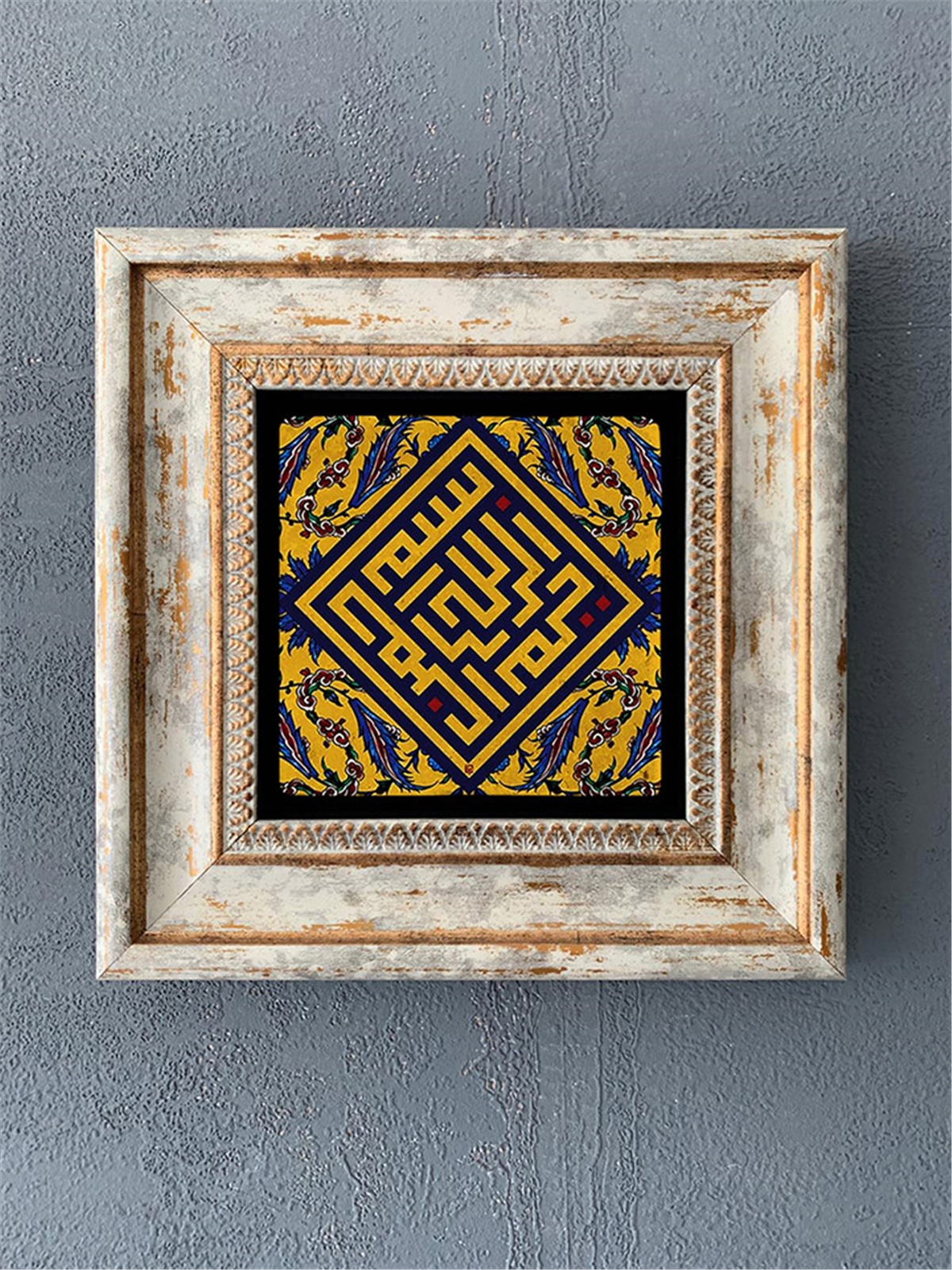 OSCAR STONE DECOR TEKLİ ÇERÇEVELİ DOĞALTAŞ DUVAR DEKORU / CDD1-40-444 (WALL DECOR)