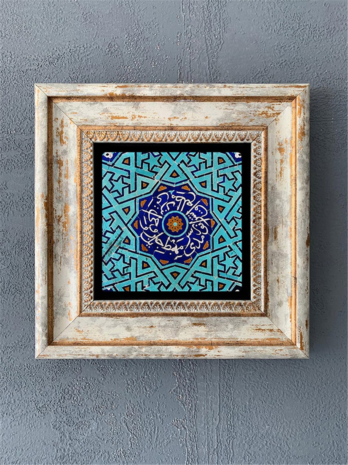 OSCAR STONE DECOR TEKLİ ÇERÇEVELİ DOĞALTAŞ DUVAR DEKORU / CDD1-40-454 (WALL DECOR)