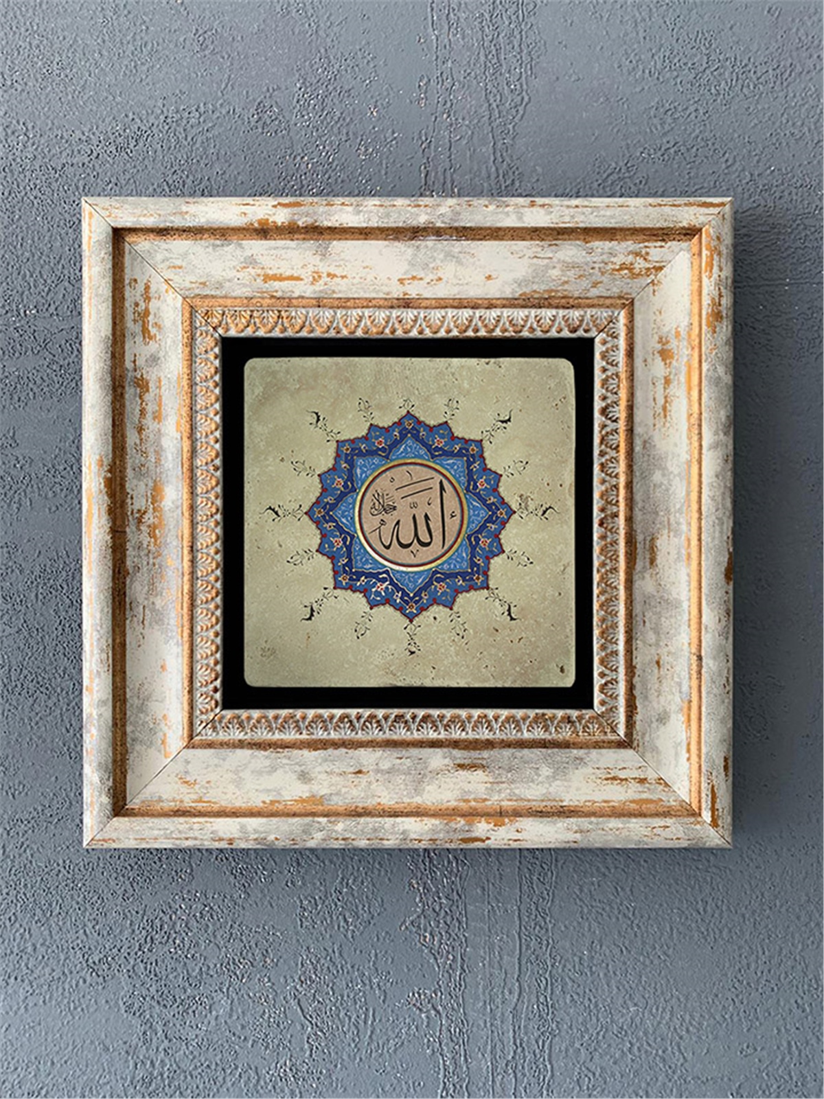 OSCAR STONE DECOR TEKLİ ÇERÇEVELİ DOĞALTAŞ DUVAR DEKORU / CDD1-40-312 (WALL DECOR)