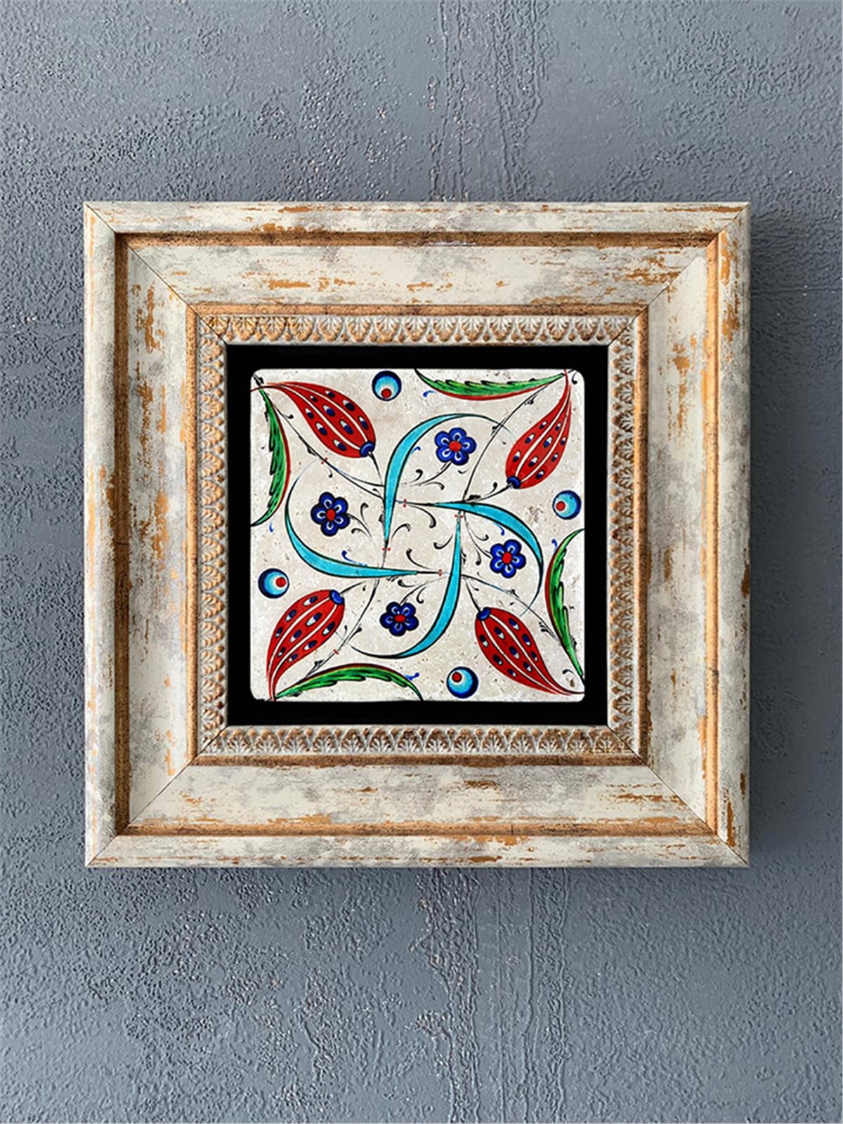 OSCAR STONE DECOR TEKLİ ÇERÇEVELİ DOĞALTAŞ DUVAR DEKORU / CDD1-40-271 (WALL DECOR)
