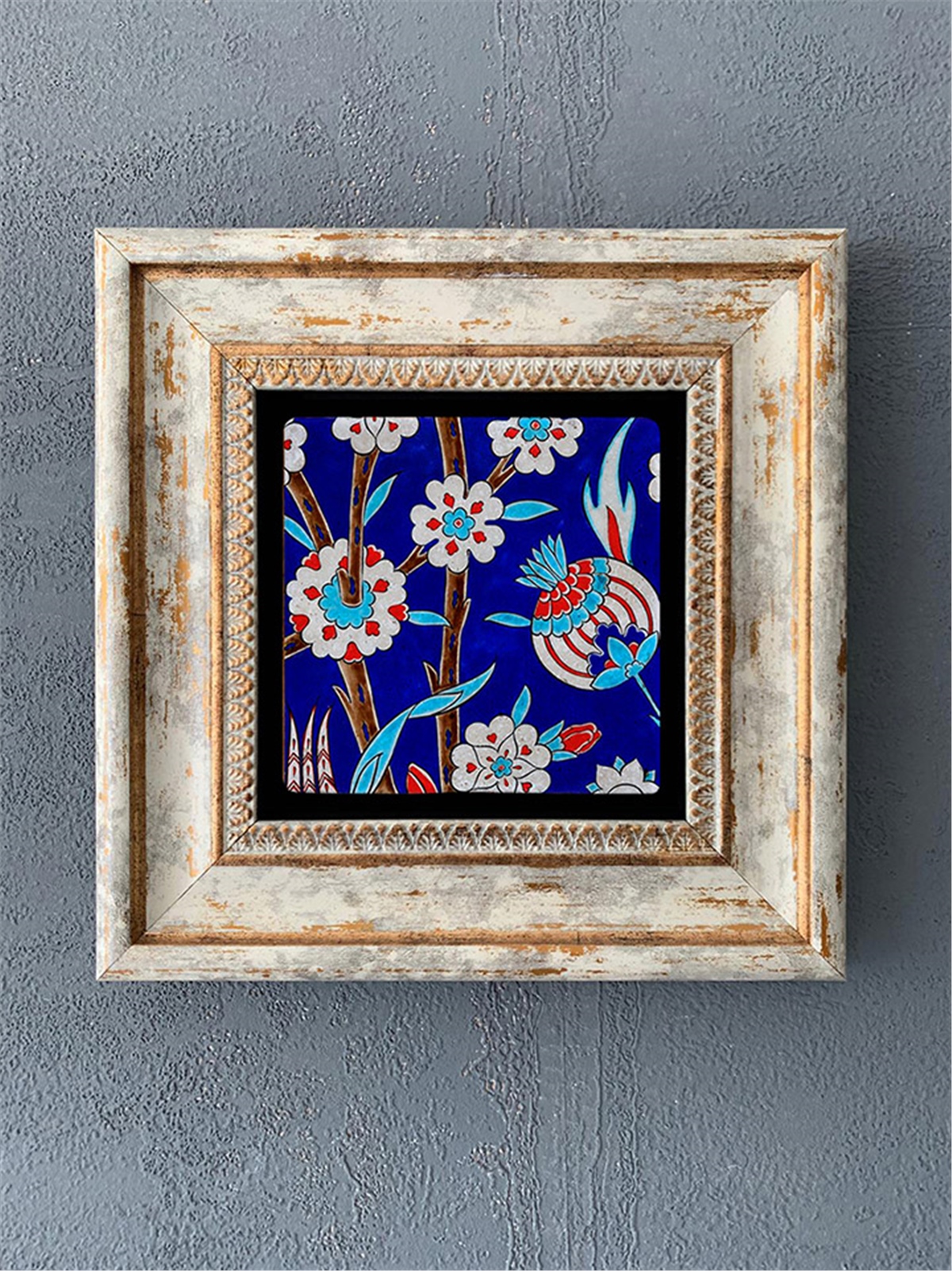OSCAR STONE DECOR TEKLİ ÇERÇEVELİ DOĞALTAŞ DUVAR DEKORU / CDD1-40-219 (WALL DECOR)