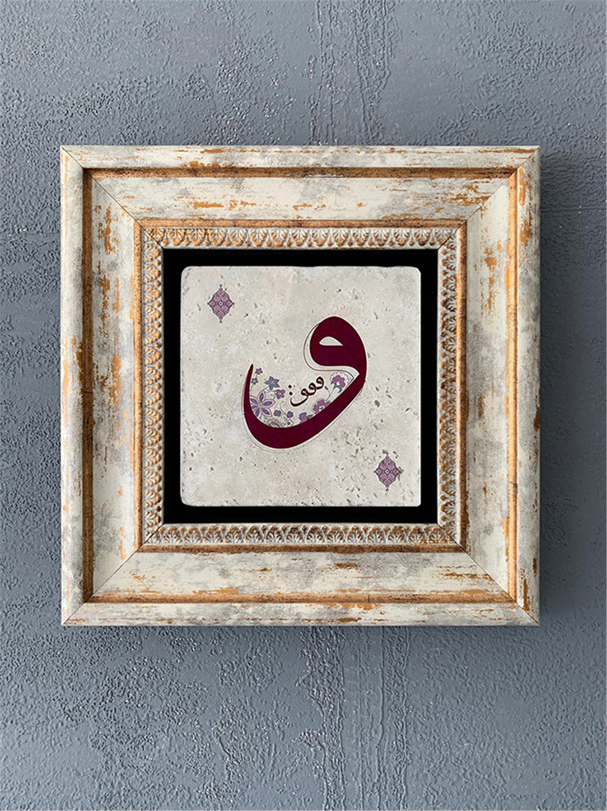 OSCAR STONE DECOR TEKLİ ÇERÇEVELİ DOĞALTAŞ DUVAR DEKORU / CDD1-40-359 (WALL DECOR)