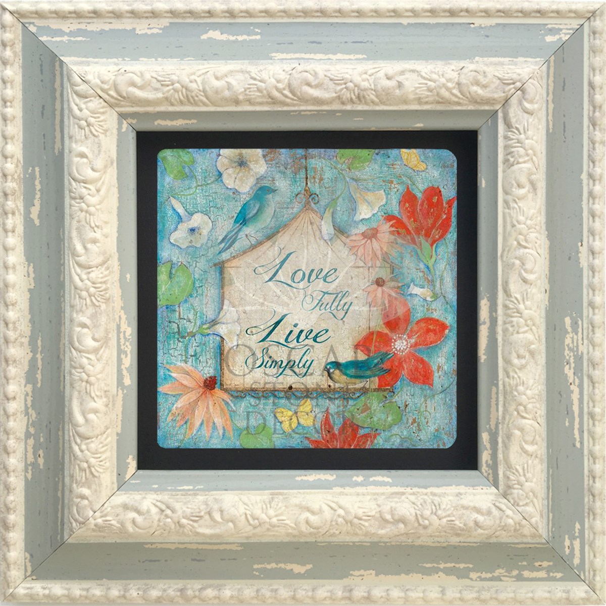 OSCAR STONE DECOR TEKLİ ÇERÇEVELİ DOĞALTAŞ DUVAR DEKORU / CDD-10-014 (WALL DECOR)