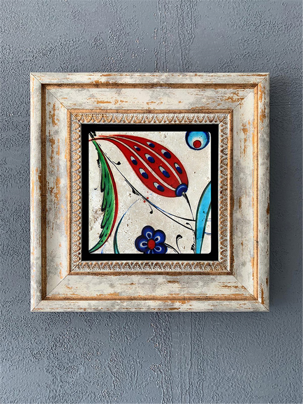 OSCAR STONE DECOR TEKLİ ÇERÇEVELİ DOĞALTAŞ DUVAR DEKORU / CDD1-40-268 (WALL DECOR)