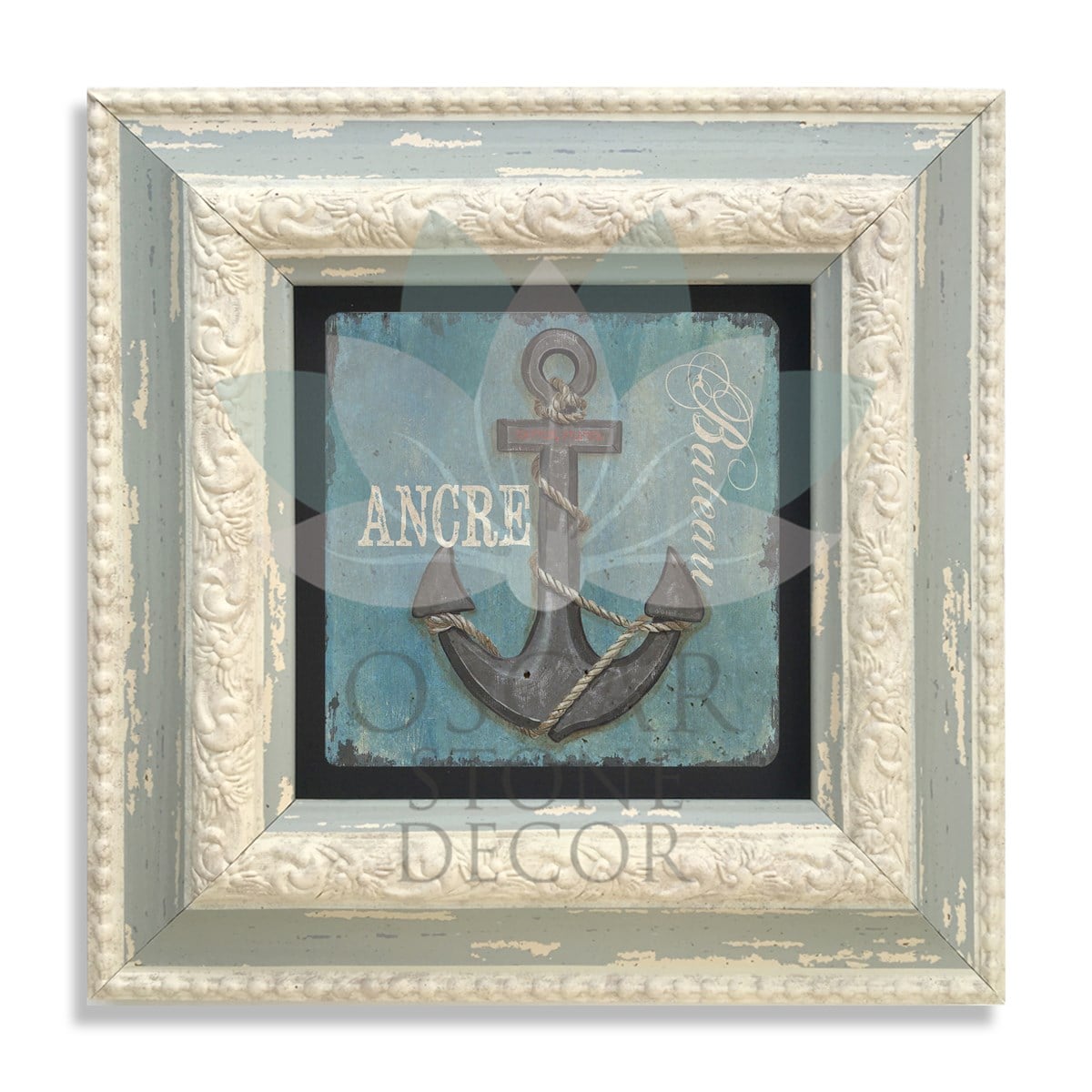OSCAR STONE DECOR TEKLİ ÇERÇEVELİ DOĞALTAŞ DUVAR DEKORU / CDD-10-094 (WALL DECOR)