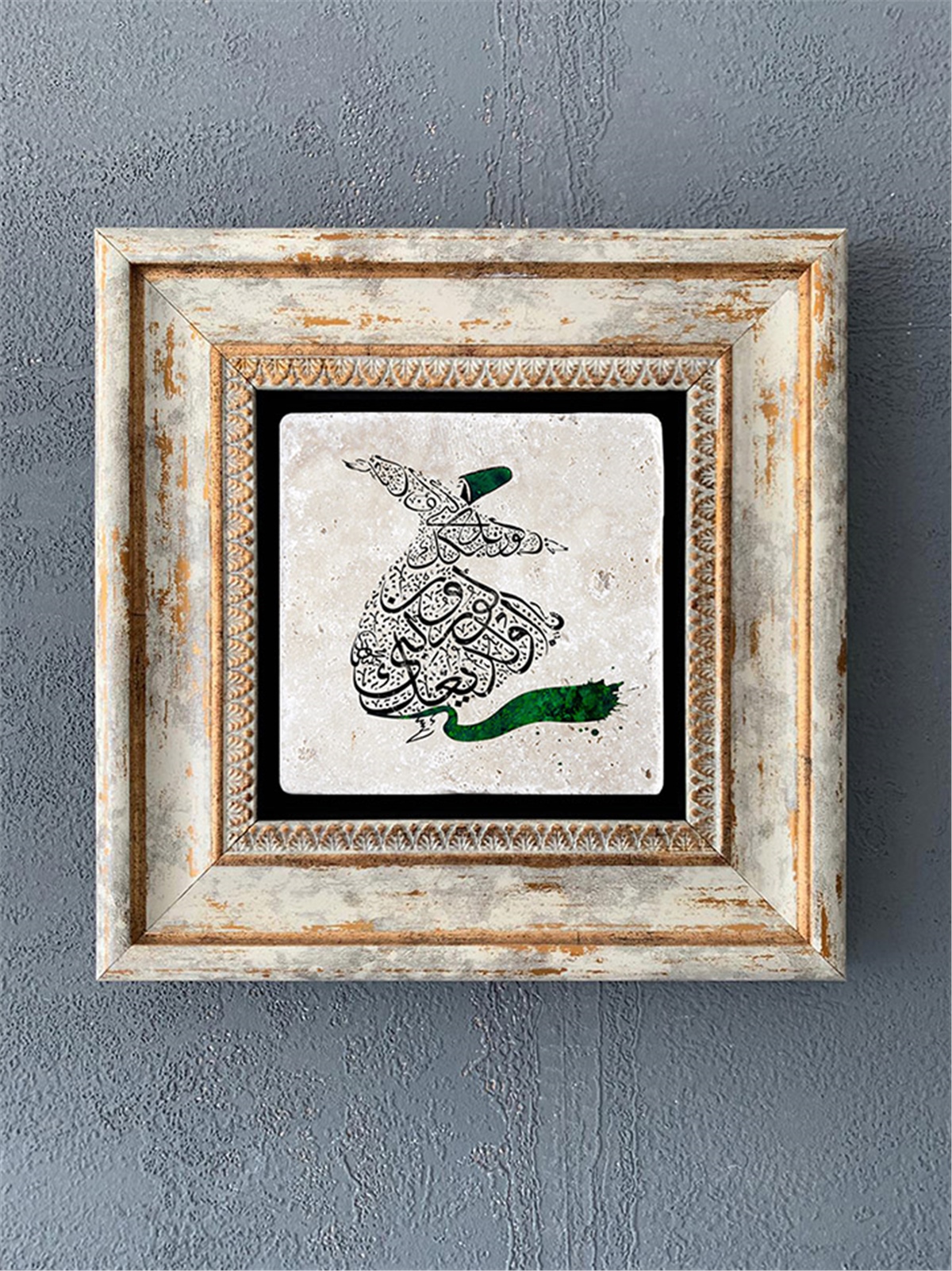 OSCAR STONE DECOR TEKLİ ÇERÇEVELİ DOĞALTAŞ DUVAR DEKORU / CDD1-40-096 (WALL DECOR)