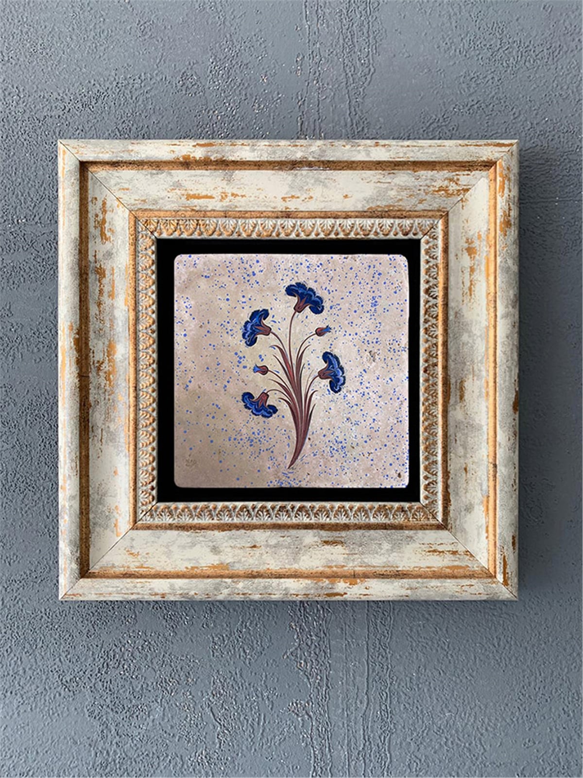 OSCAR STONE DECOR TEKLİ ÇERÇEVELİ DOĞALTAŞ DUVAR DEKORU / CDD1-40-482 (WALL DECOR)
