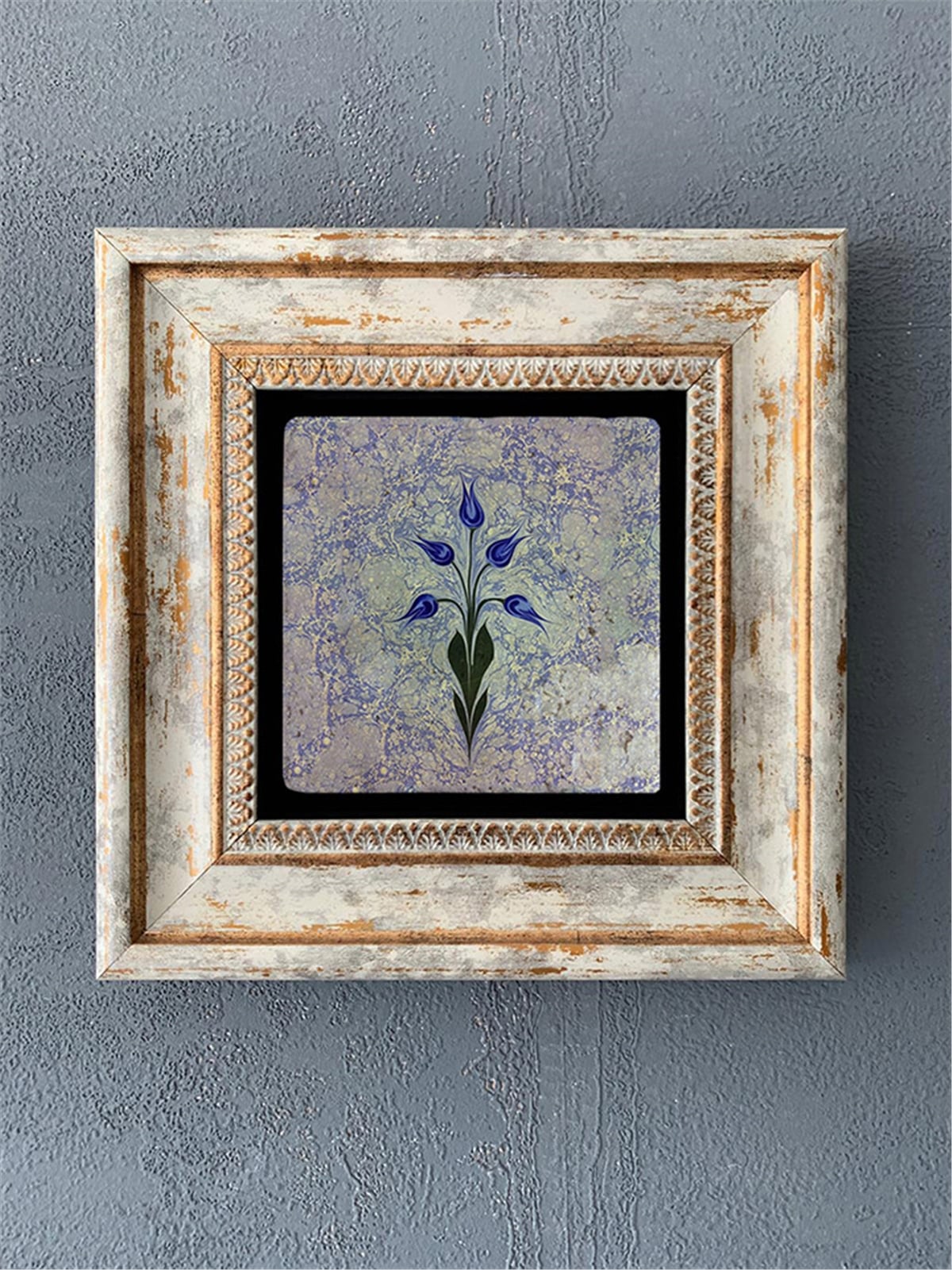 OSCAR STONE DECOR TEKLİ ÇERÇEVELİ DOĞALTAŞ DUVAR DEKORU / CDD1-40-489 (WALL DECOR)