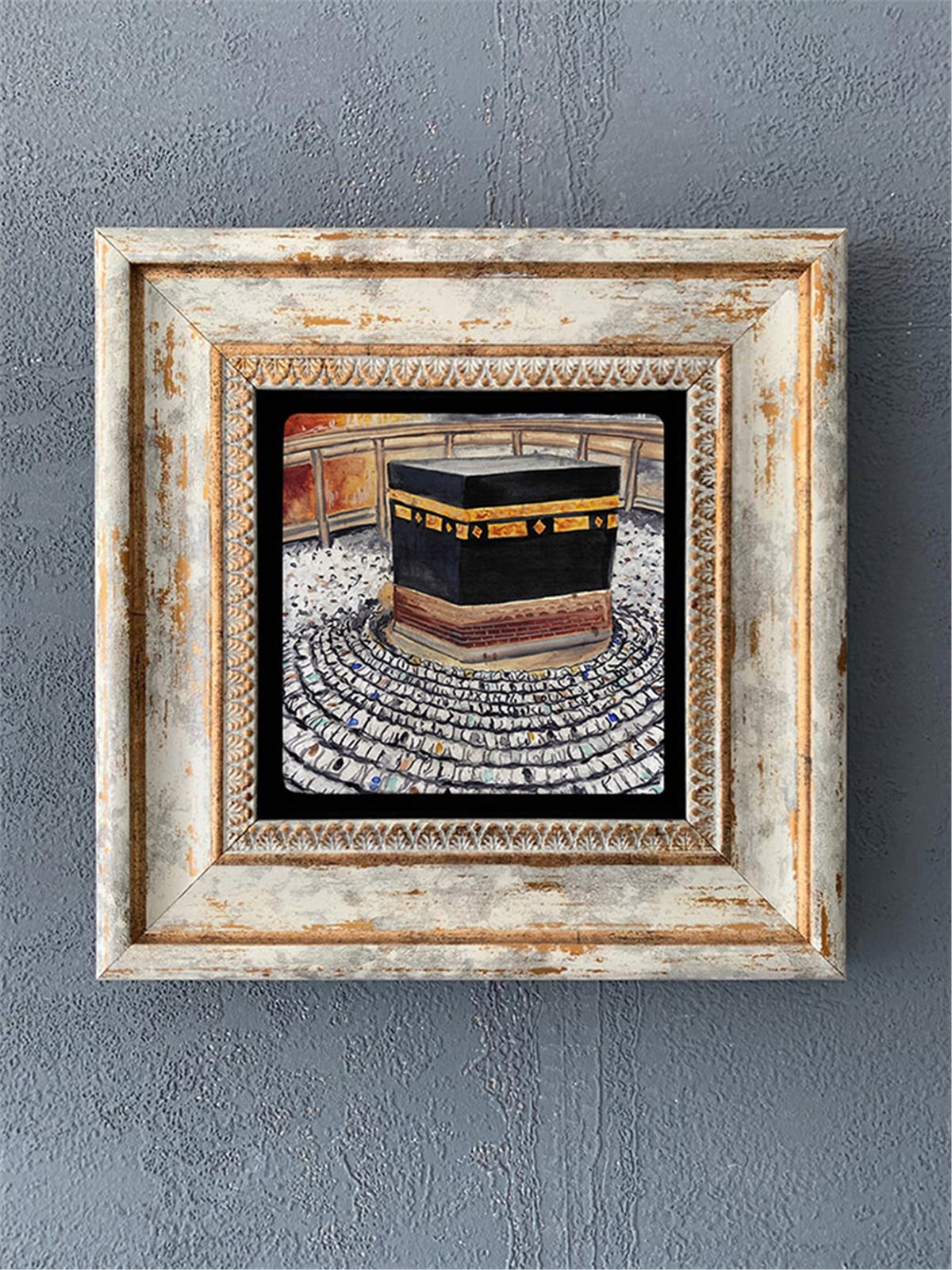 OSCAR STONE DECOR TEKLİ ÇERÇEVELİ DOĞALTAŞ DUVAR DEKORU / CDD1-40-518 (WALL DECOR)