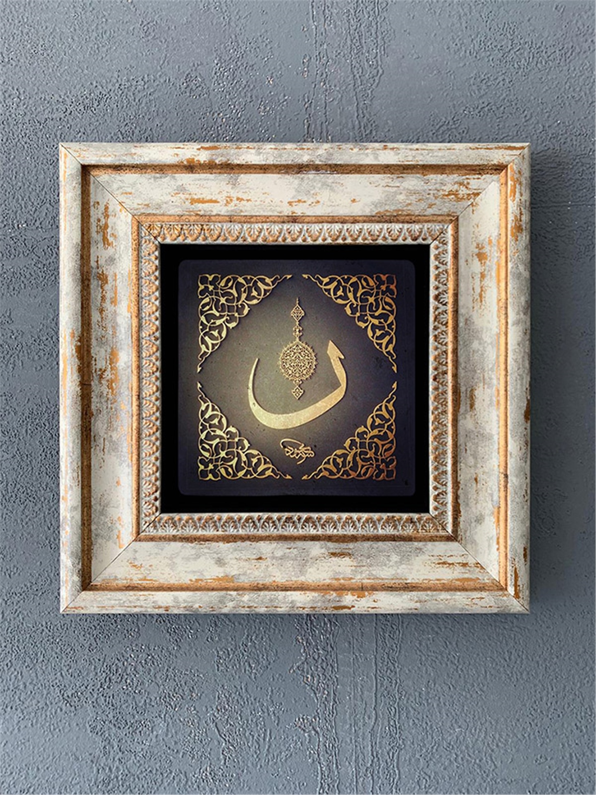 OSCAR STONE DECOR TEKLİ ÇERÇEVELİ DOĞALTAŞ DUVAR DEKORU / CDD1-40-349 (WALL DECOR)