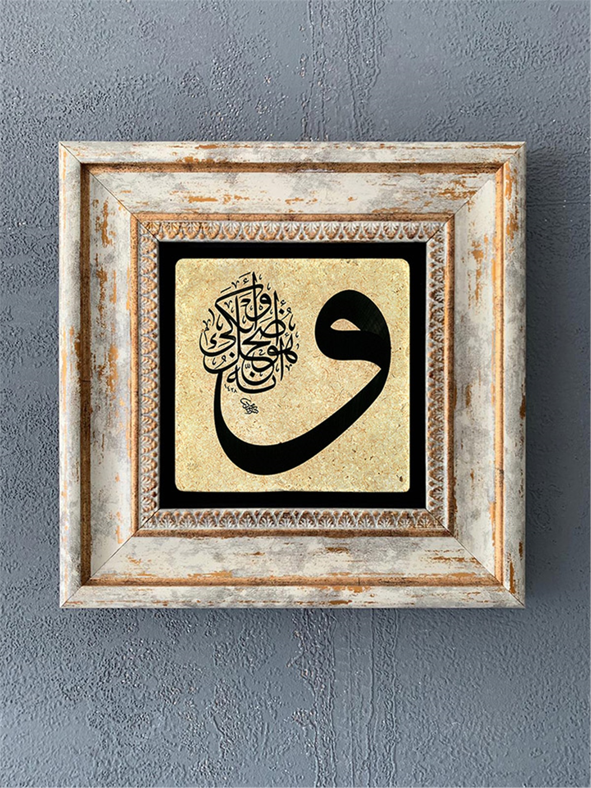 OSCAR STONE DECOR TEKLİ ÇERÇEVELİ DOĞALTAŞ DUVAR DEKORU / CDD1-40-325 (WALL DECOR)