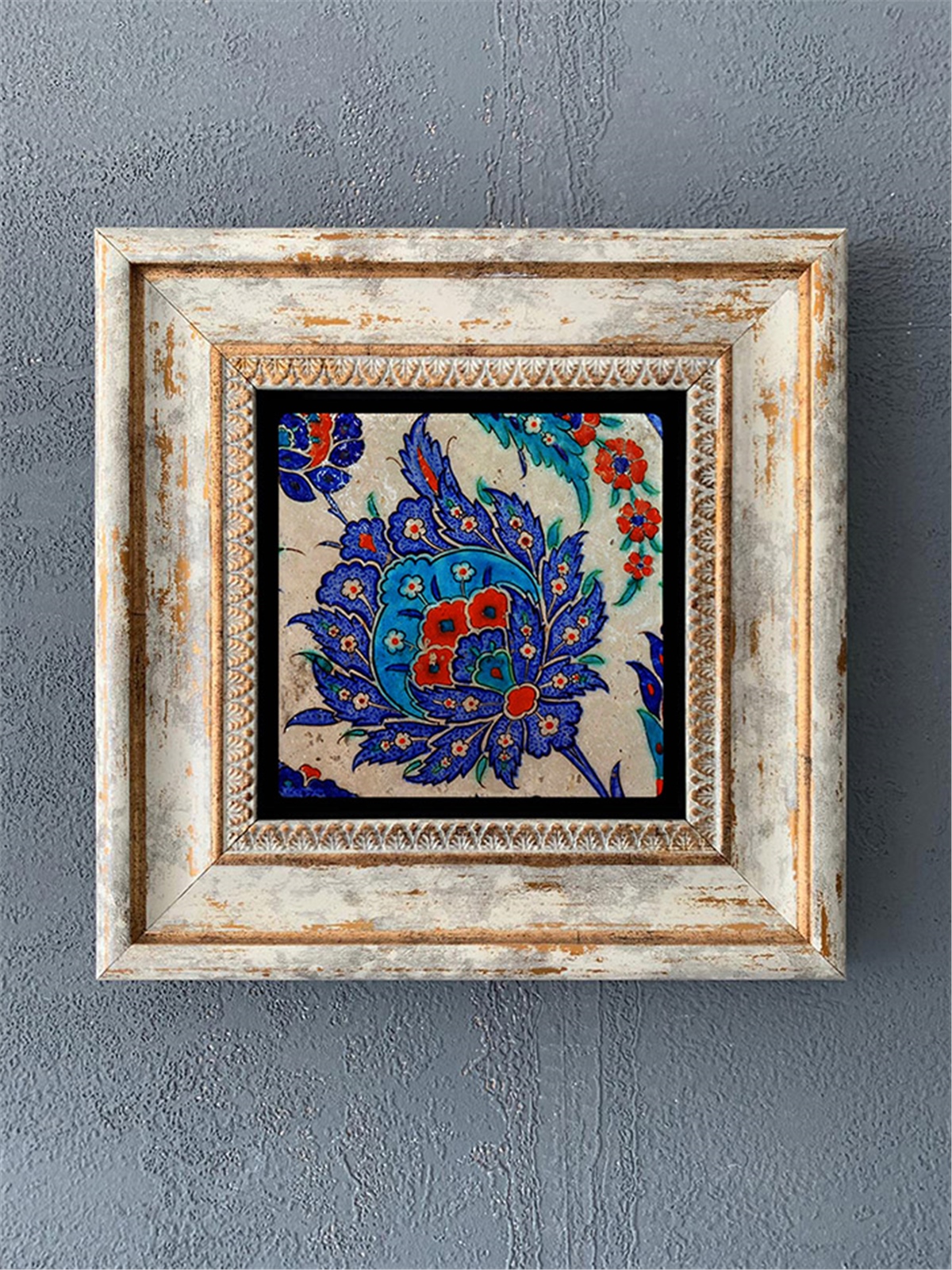 OSCAR STONE DECOR TEKLİ ÇERÇEVELİ DOĞALTAŞ DUVAR DEKORU / CDD1-40-252 (WALL DECOR)